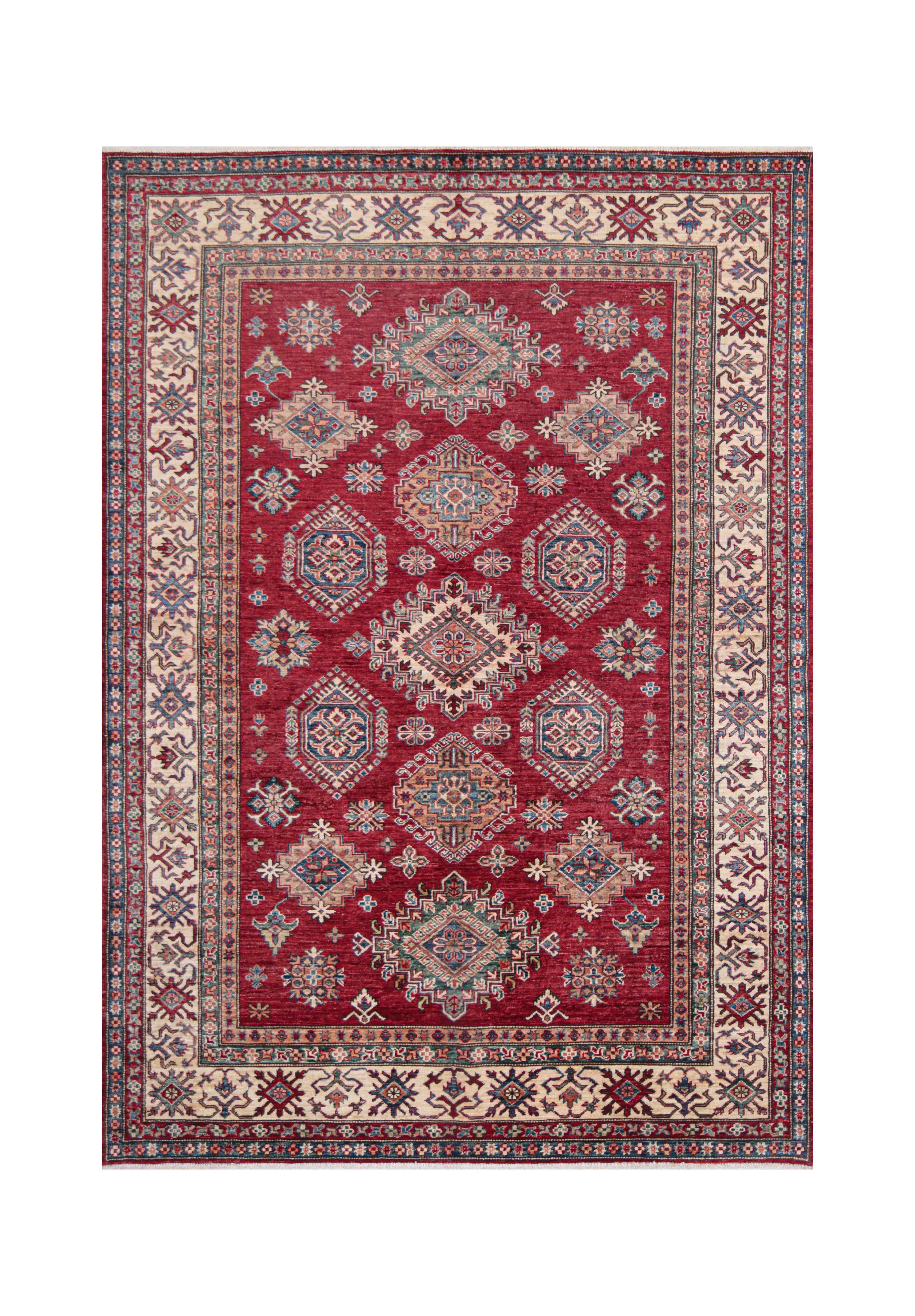 Supreme Kazak Red Rug PC 55309 - 2.45m X 1.69m