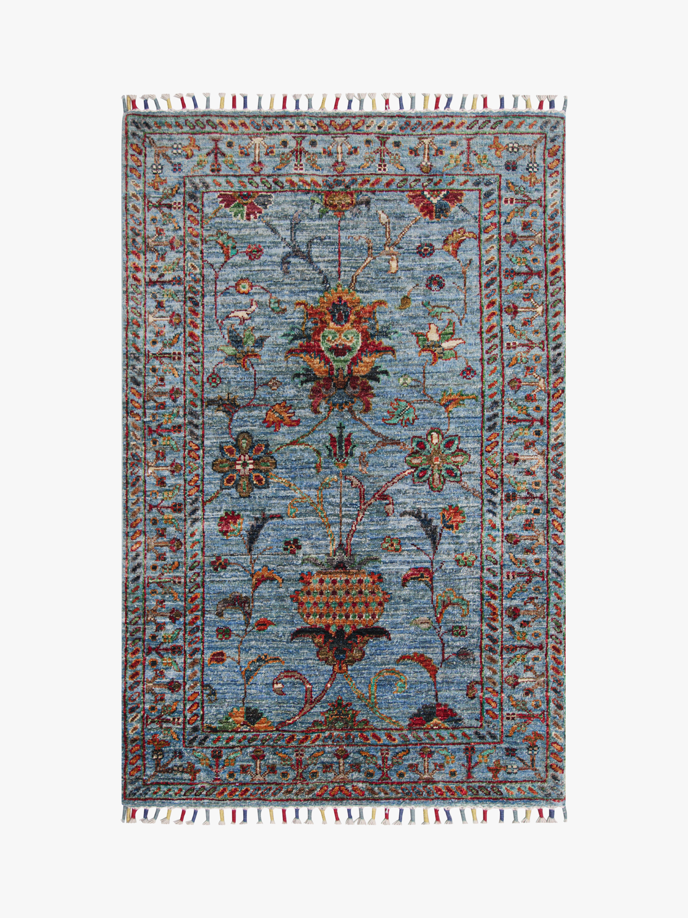 Sultani Blue Rug PC 57471 - 1.14m X 0.79m
