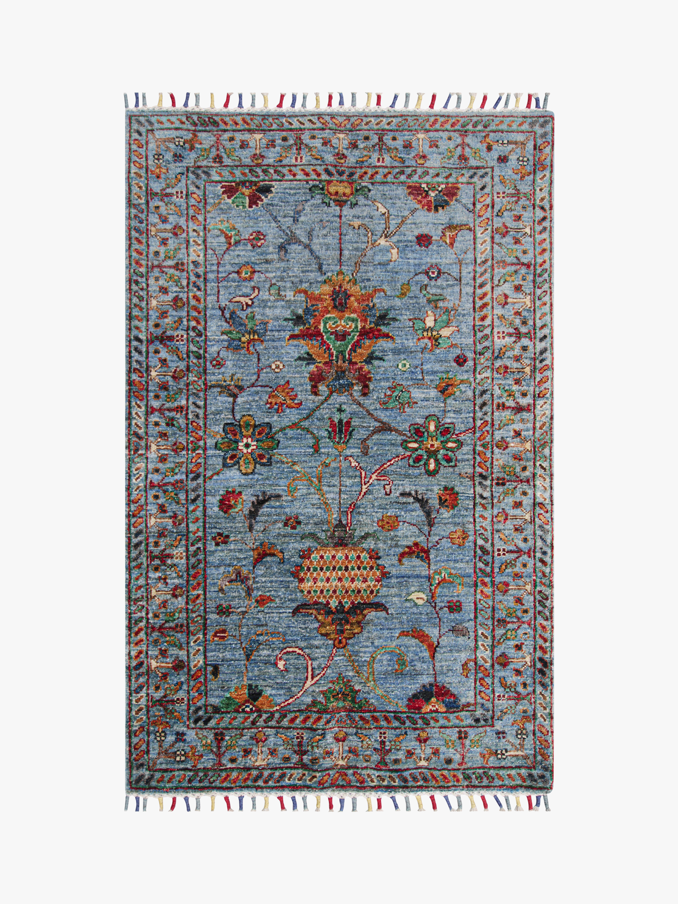 Sultani Blue Rug PC 57472 - 1.17m X 0.80m