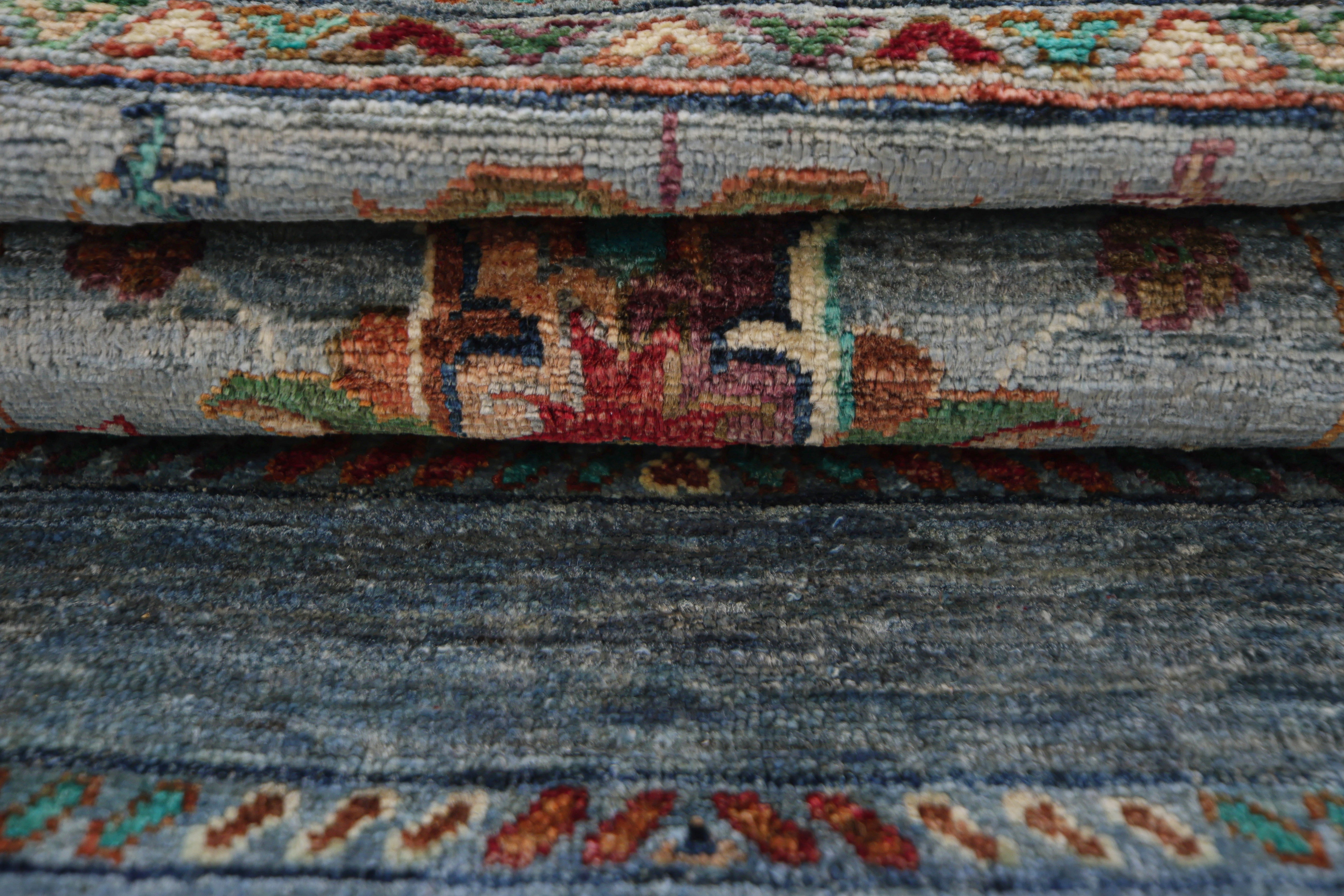 Sultani Blue Rug PC 57473 - 1.29m X 0.80m