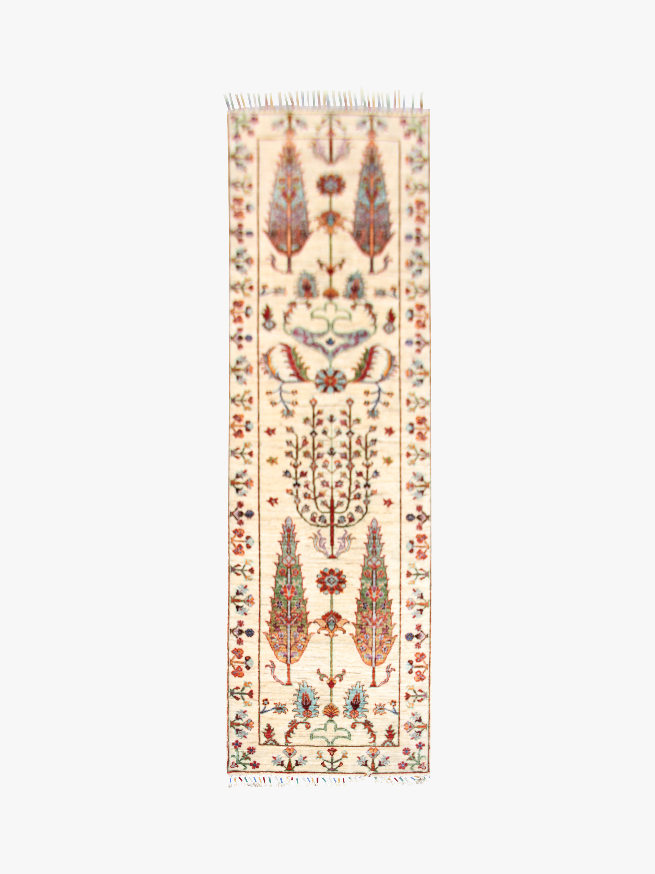 Pictorial Ivory Rug PC 50149 - 2.40m X 0.72m