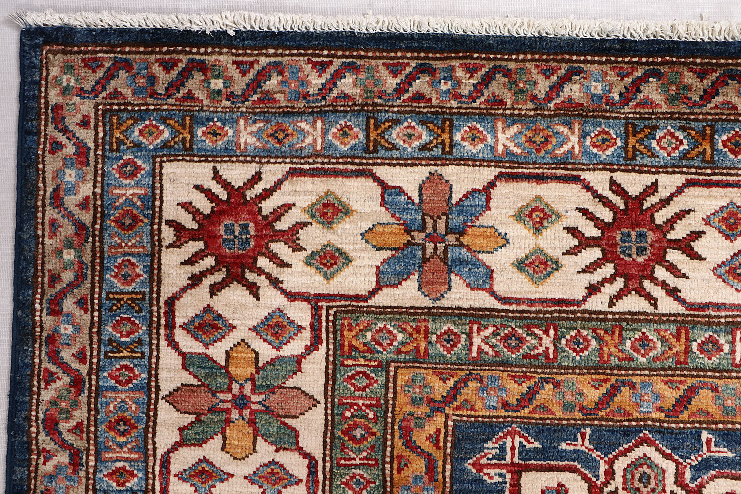Supreme Kazak Blue Rug PC 55381 - 2.41m X 1.70m