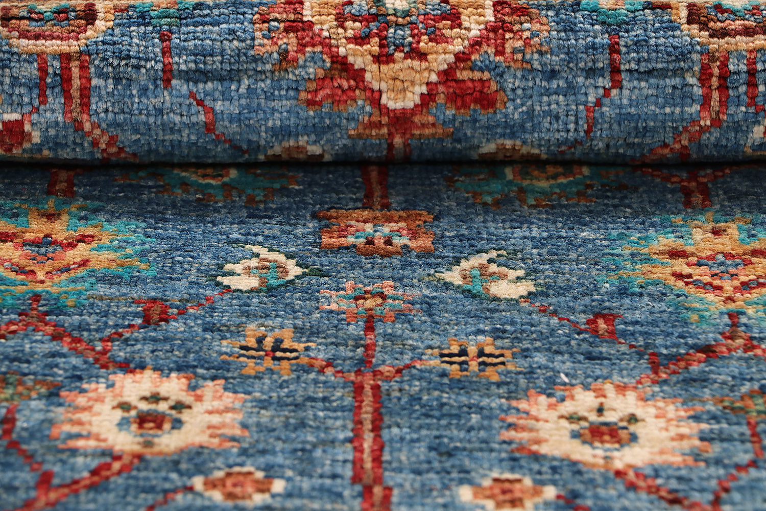 Sultani Blue Rug PC 55508 - 0.92m X 0.63m
