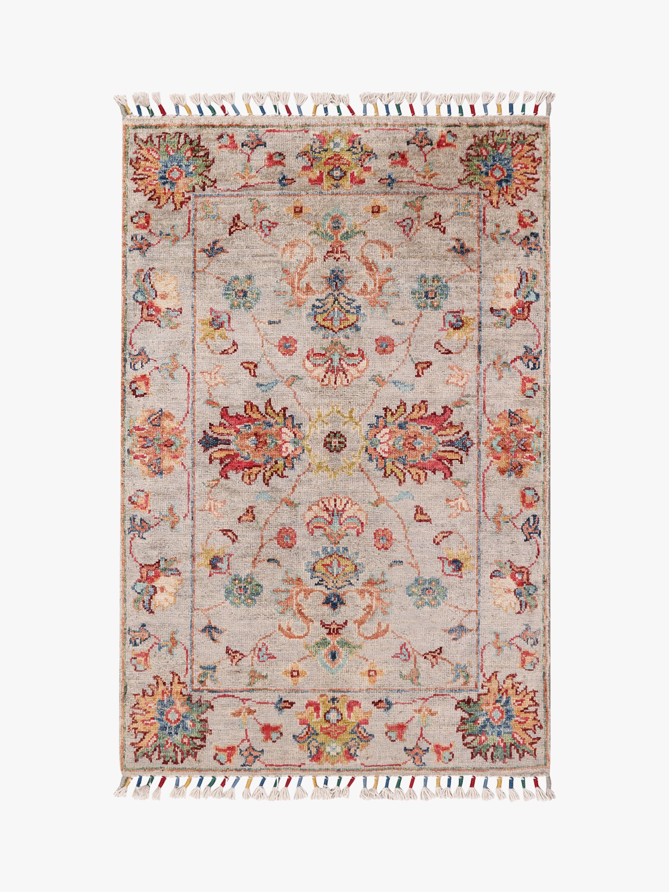 Sultani Grey Rug PC 55425 - 0.91m X 0.62m