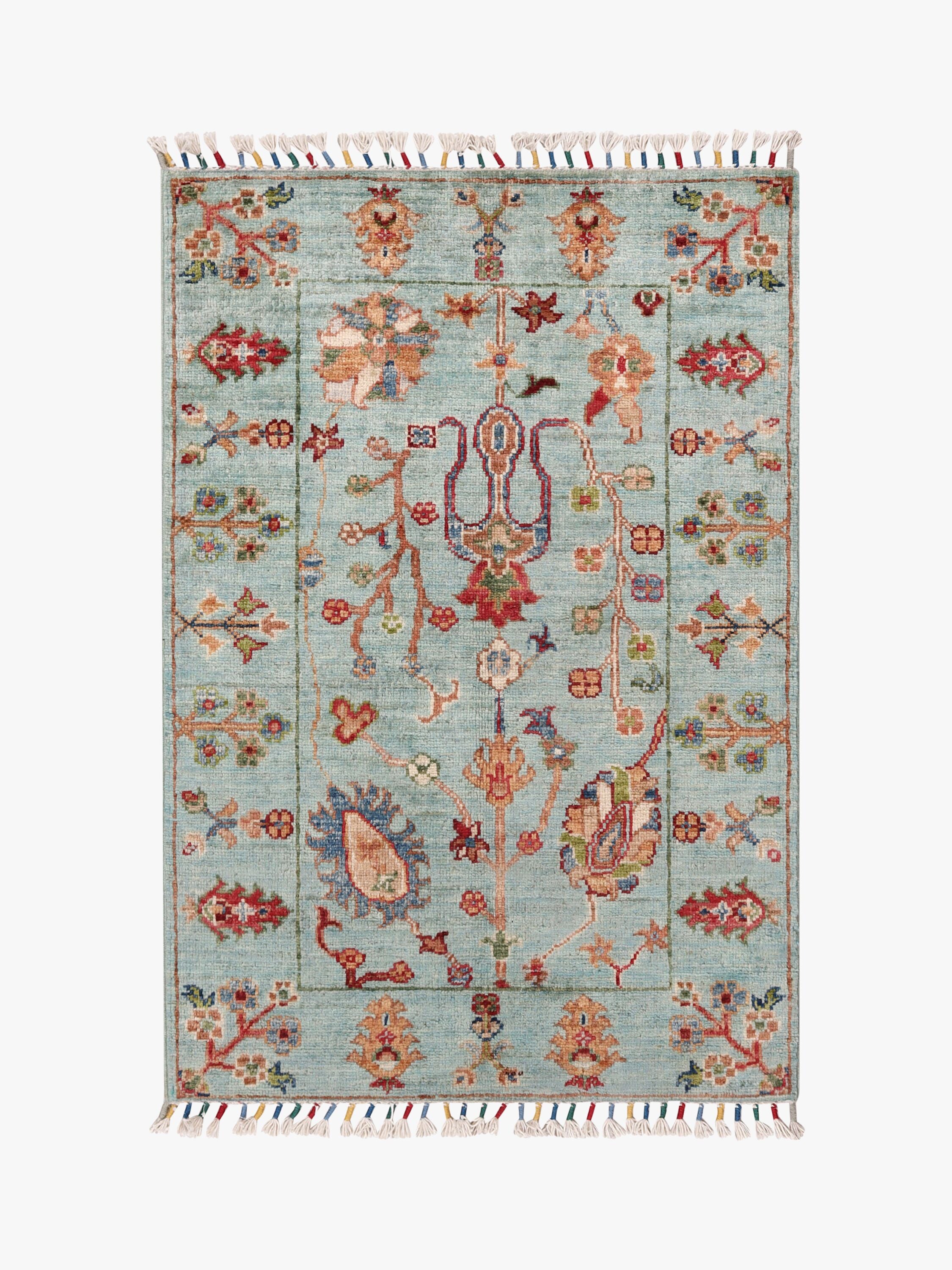 Sultani Aqua Rug PC 55602 - 0.93m X 0.64m