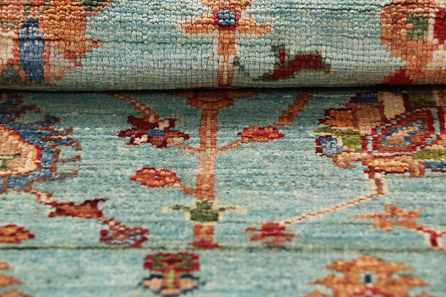 Sultani Aqua Rug PC 55602 - 0.93m X 0.64m