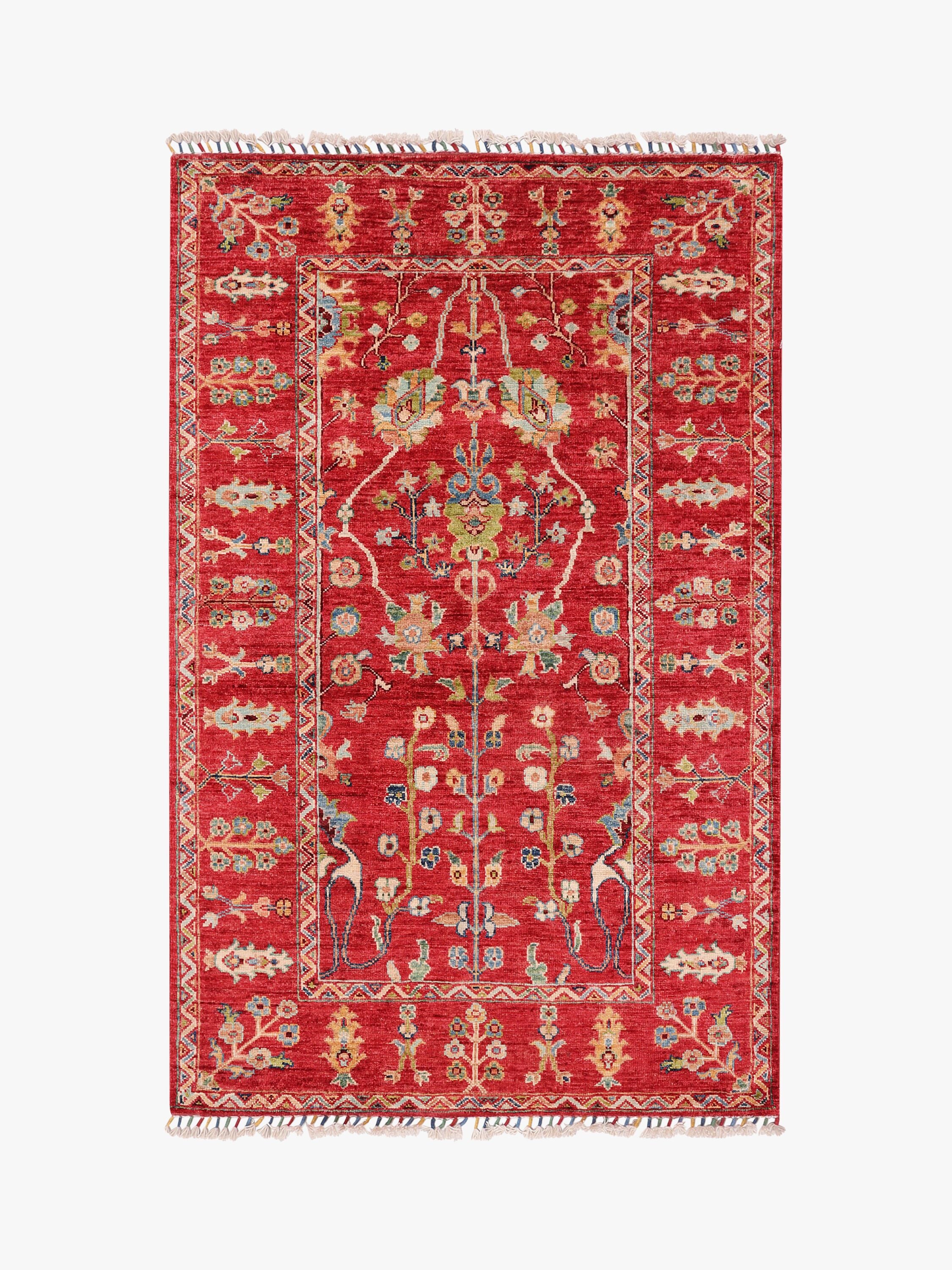 Sultani Red Rug PC 55642 - 1.48m X 0.95m