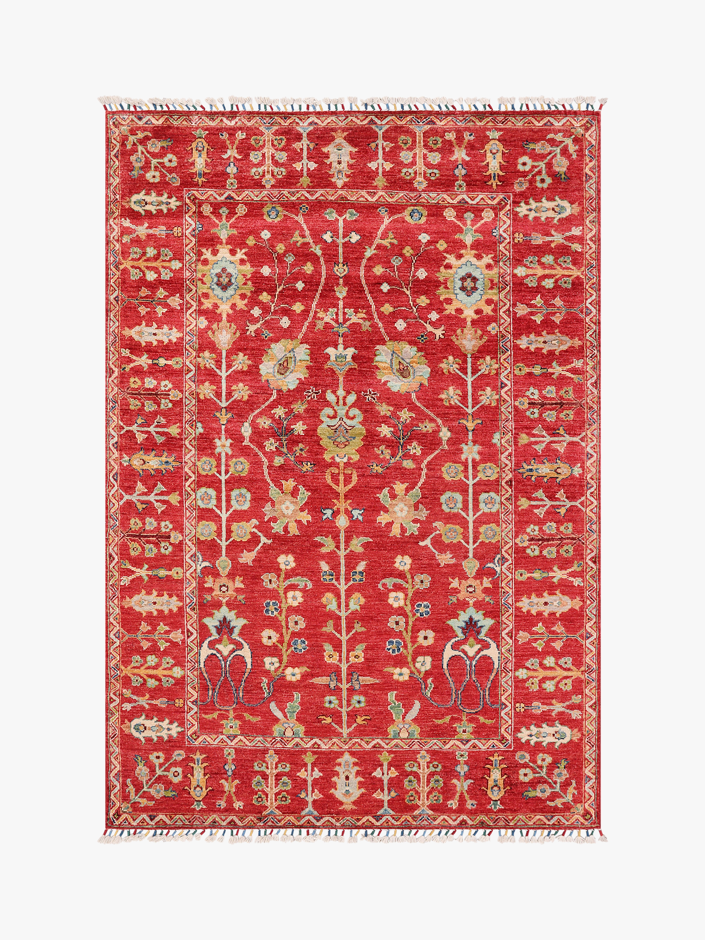 Sultani Red Rug PC 55668 - 1.74m X 1.22m