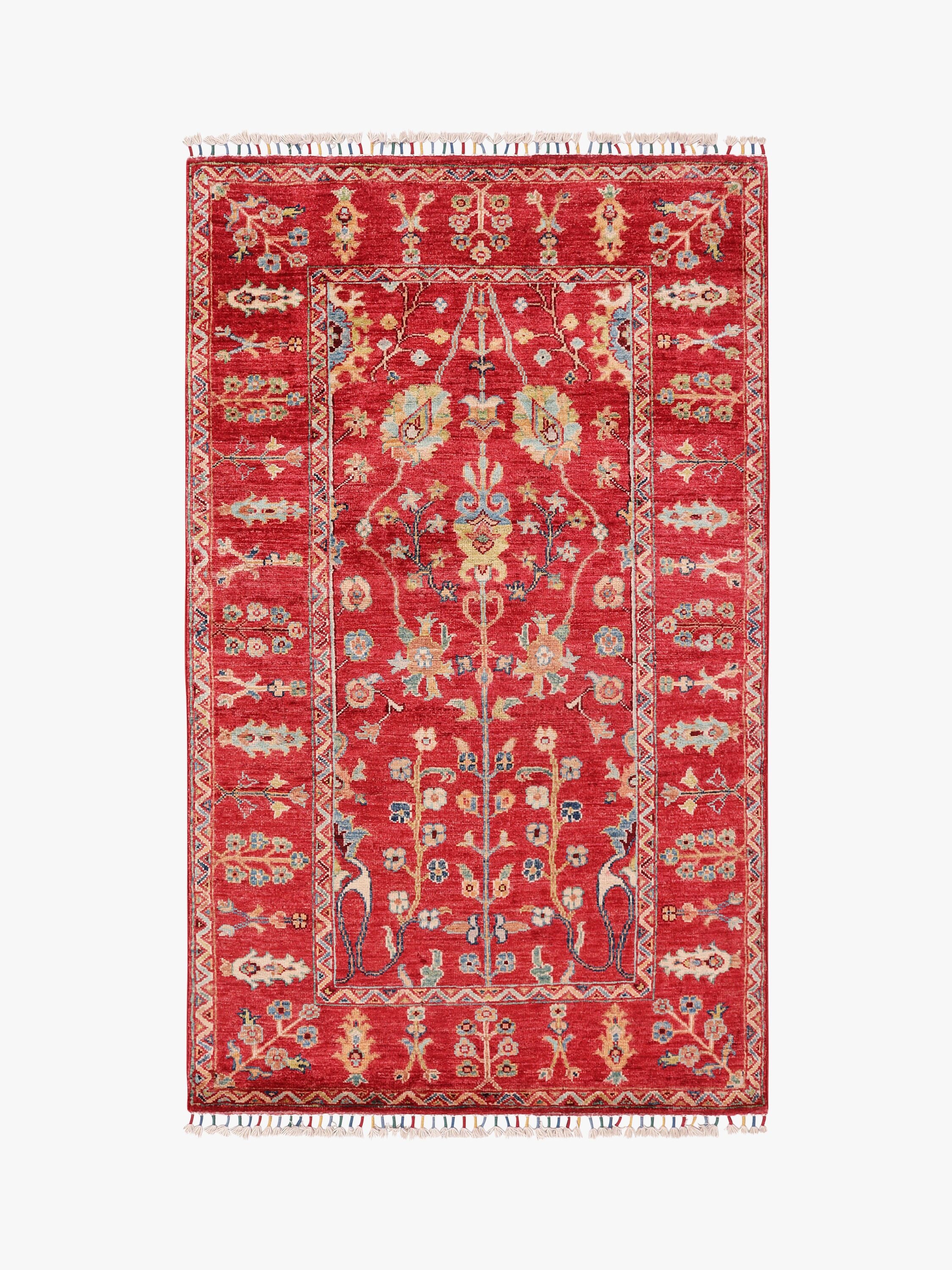 Sultani Red Rug PC 55650 - 1.47m X 0.89m