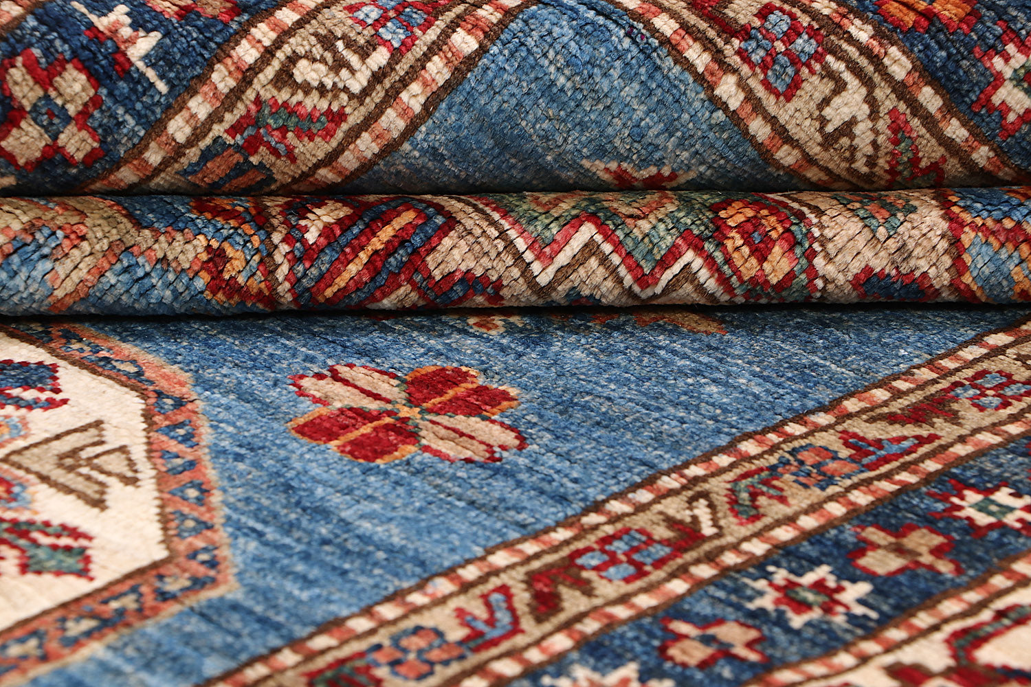 Supreme Kazak Blue Rug PC 55382 - 2.30m X 1.74m