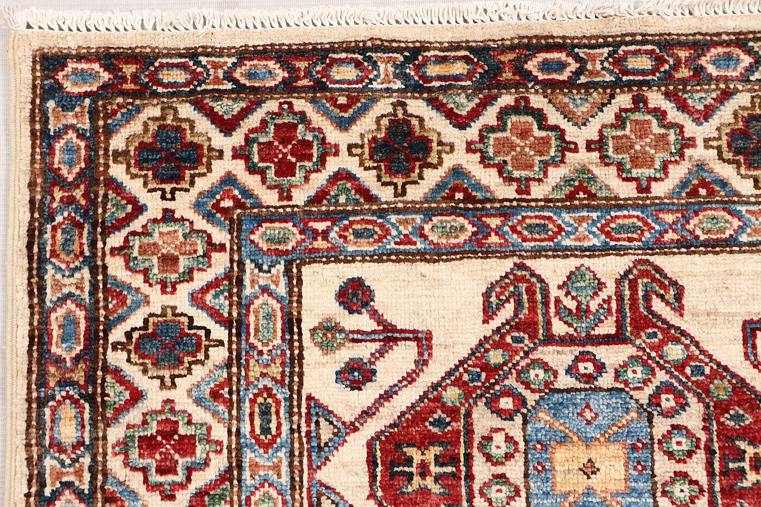 Supreme Kazak Ivory Rug PC 55419 - 2.96m X 0.81m