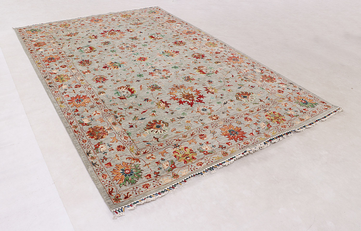 Sultani Grey Rug PC 55490 - 3.02m X 2.04m