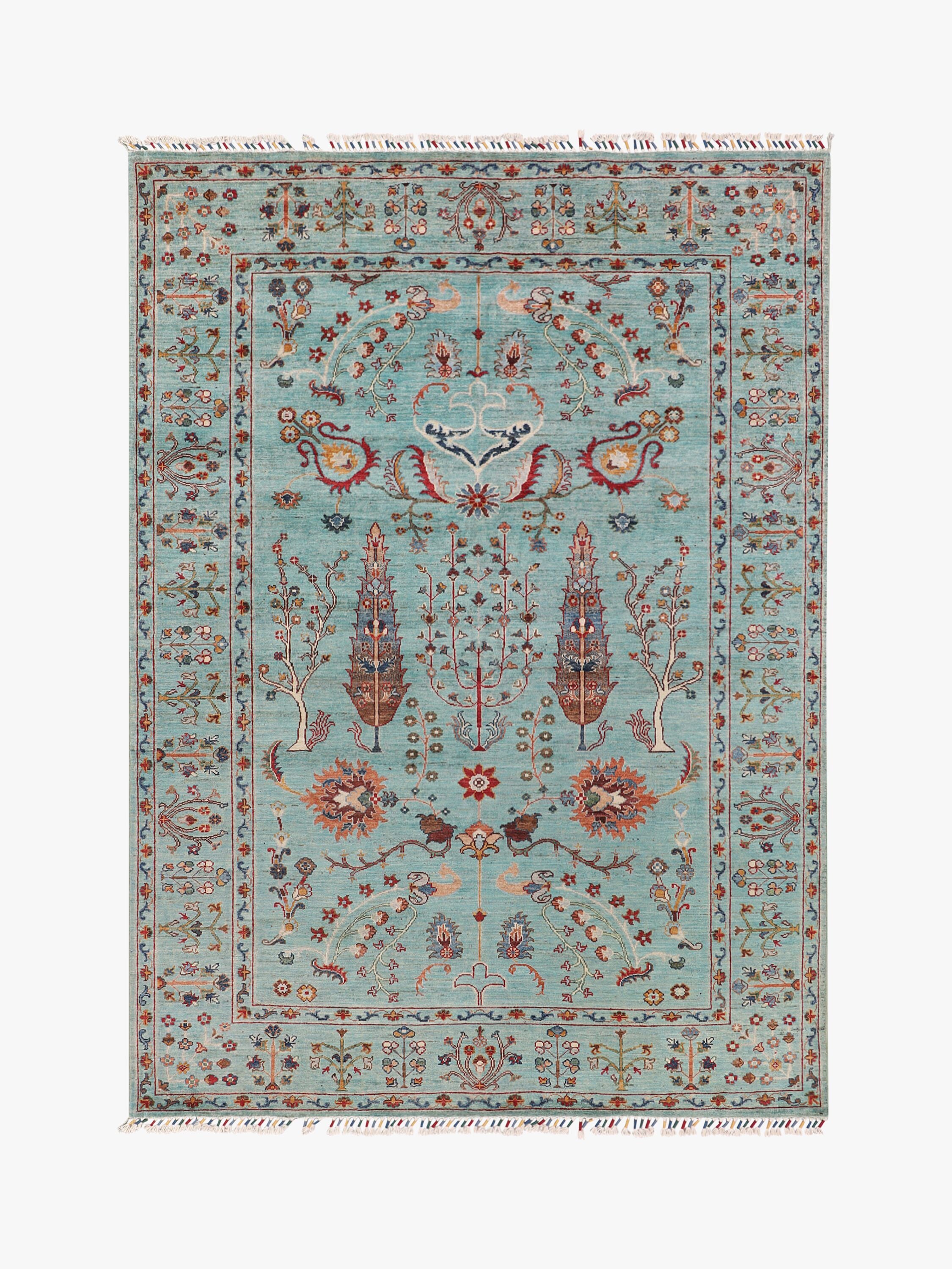 Pictorial Aqua Rug PC 55739 - 2.41m X 1.77m