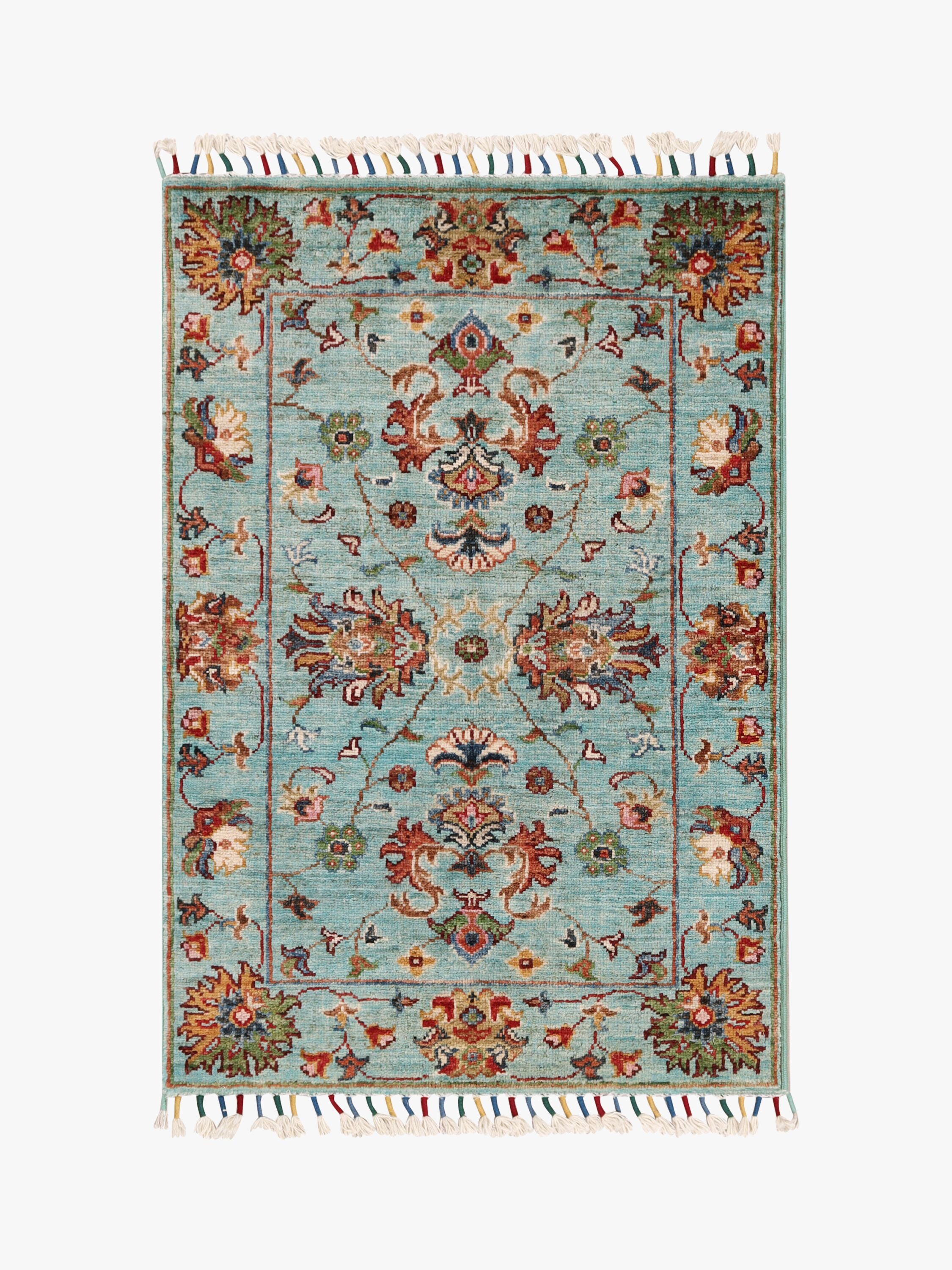 Sultani Aqua Rug PC 55431 - 0.94m X 0.65m