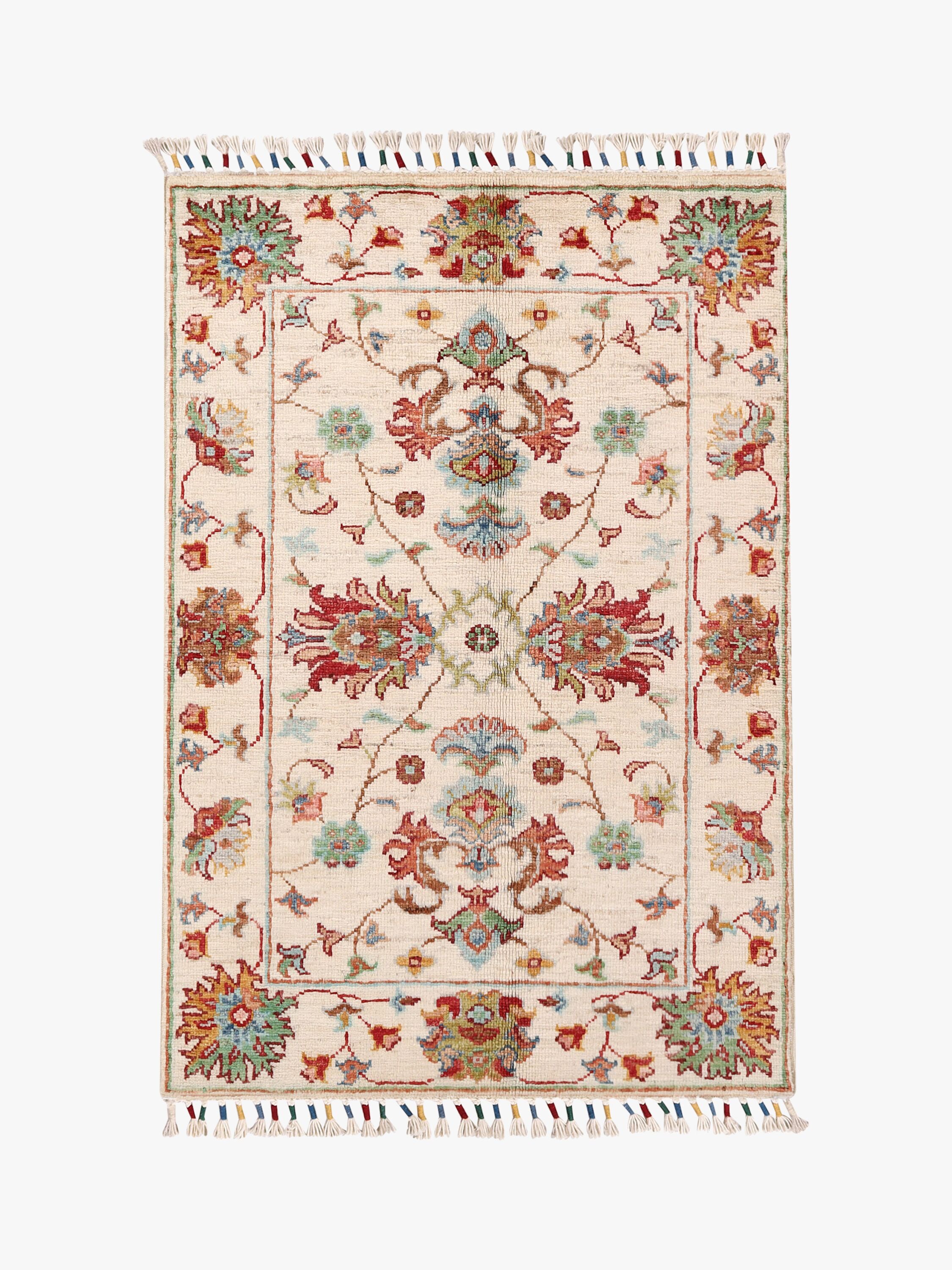 Sultani Ivory Rug PC 55446 - 0.93m X 0.63m
