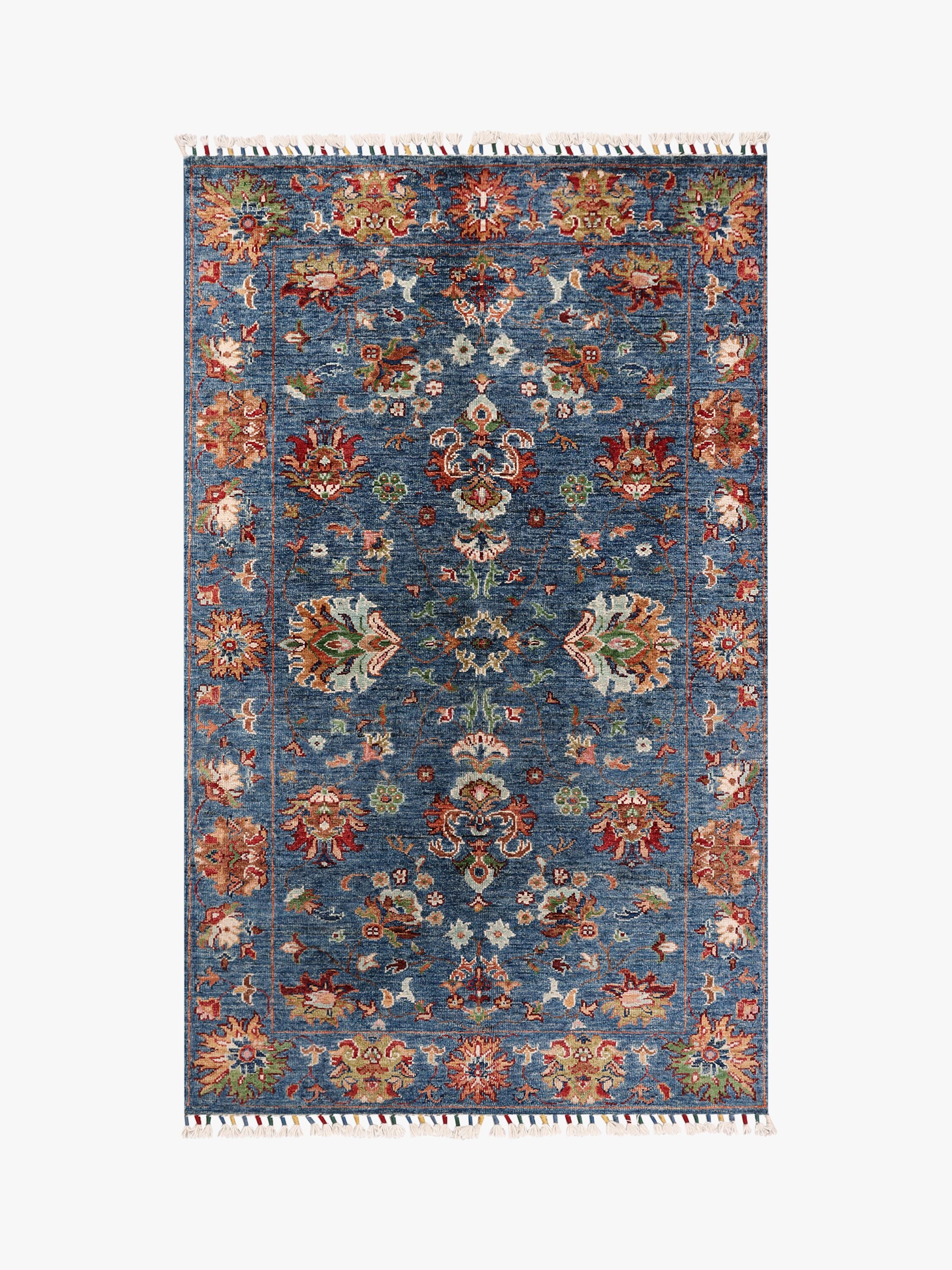 Sultani Blue Rug PC 55452 - 1.51m X 0.92m