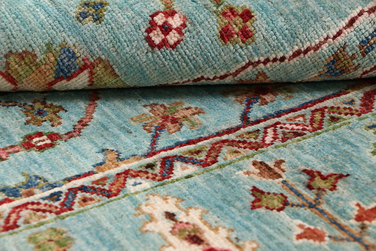 Sultani Aqua Rug PC 55646 - 1.48m X 0.89m