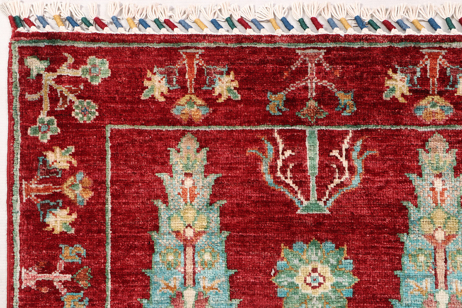 Pictorial Red Rug PC 55771 - 2.44m X 0.72m