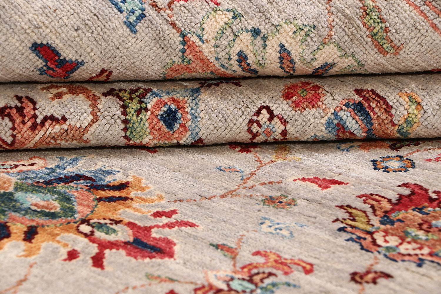 Sultani Grey Rug PC 55486 - 2.49m X 1.70m