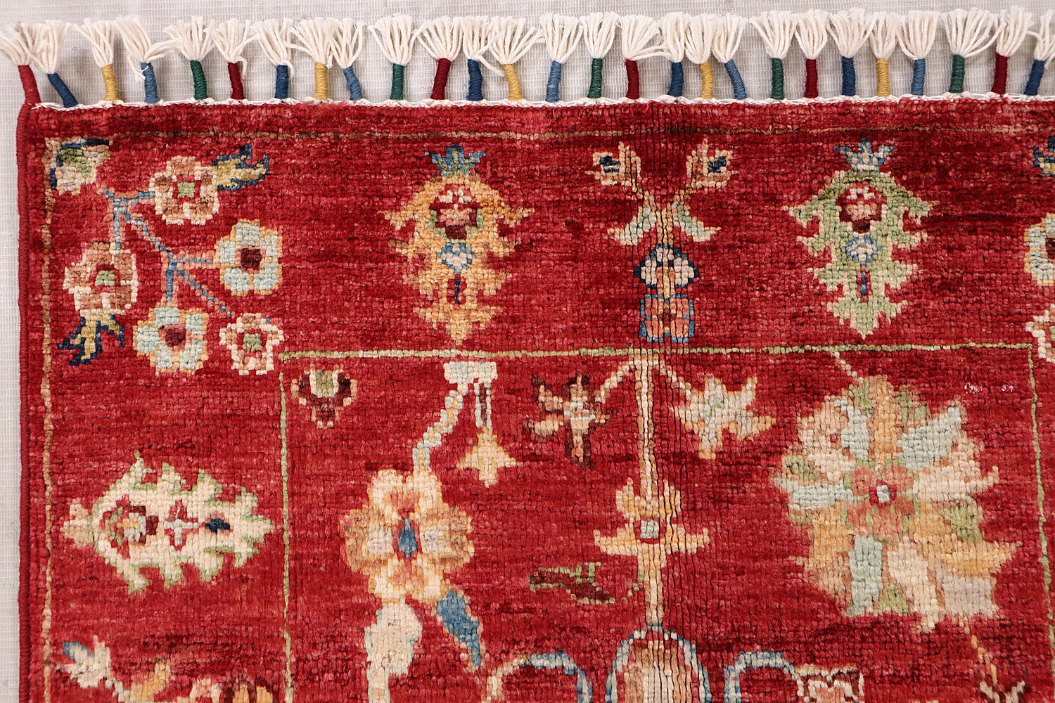 Sultani Red Rug PC 55610 - 0.93m X 0.61m