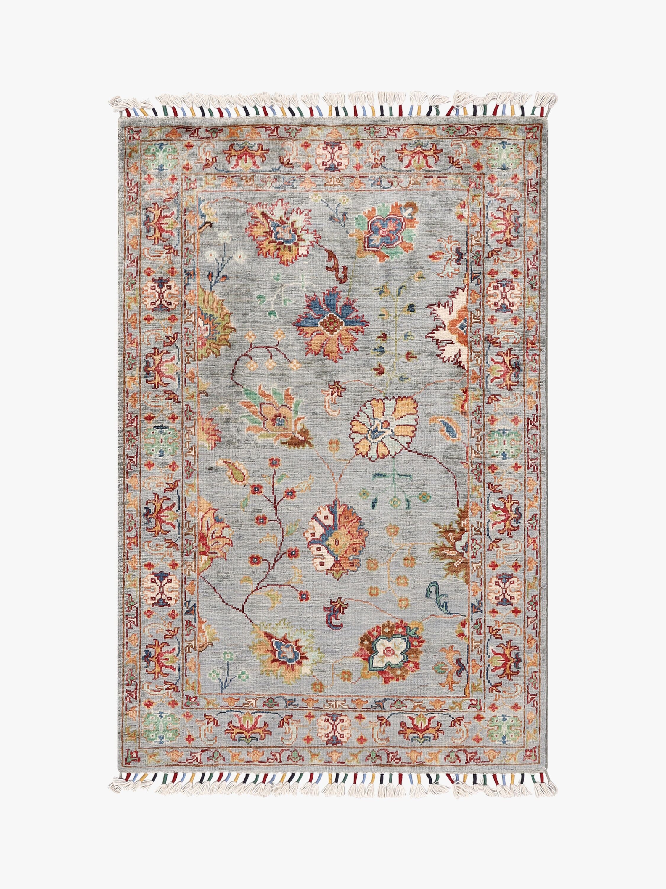Sultani Grey Rug PC 55800 - 1.22m X 0.81m