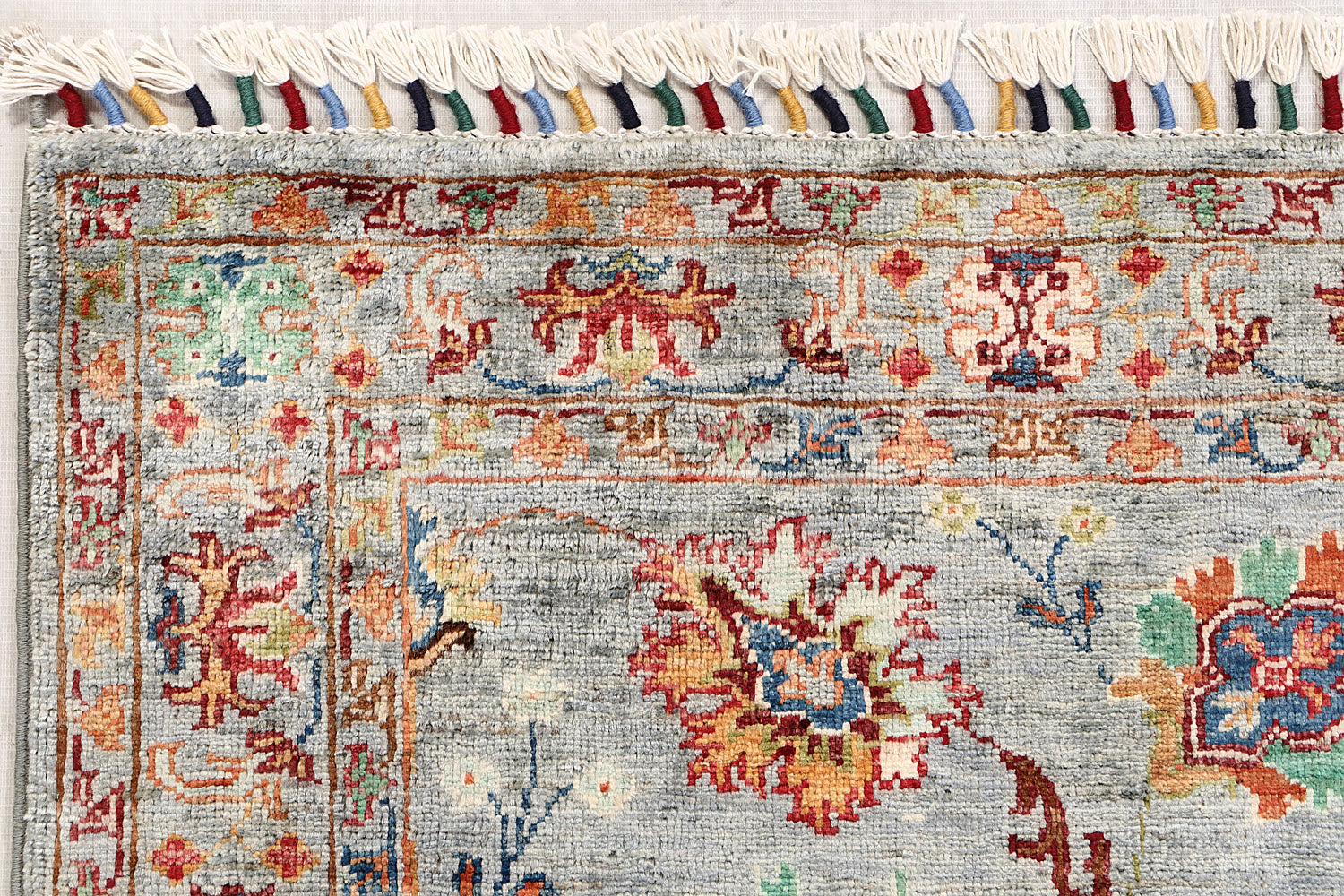 Sultani Grey Rug PC 55800 - 1.22m X 0.81m