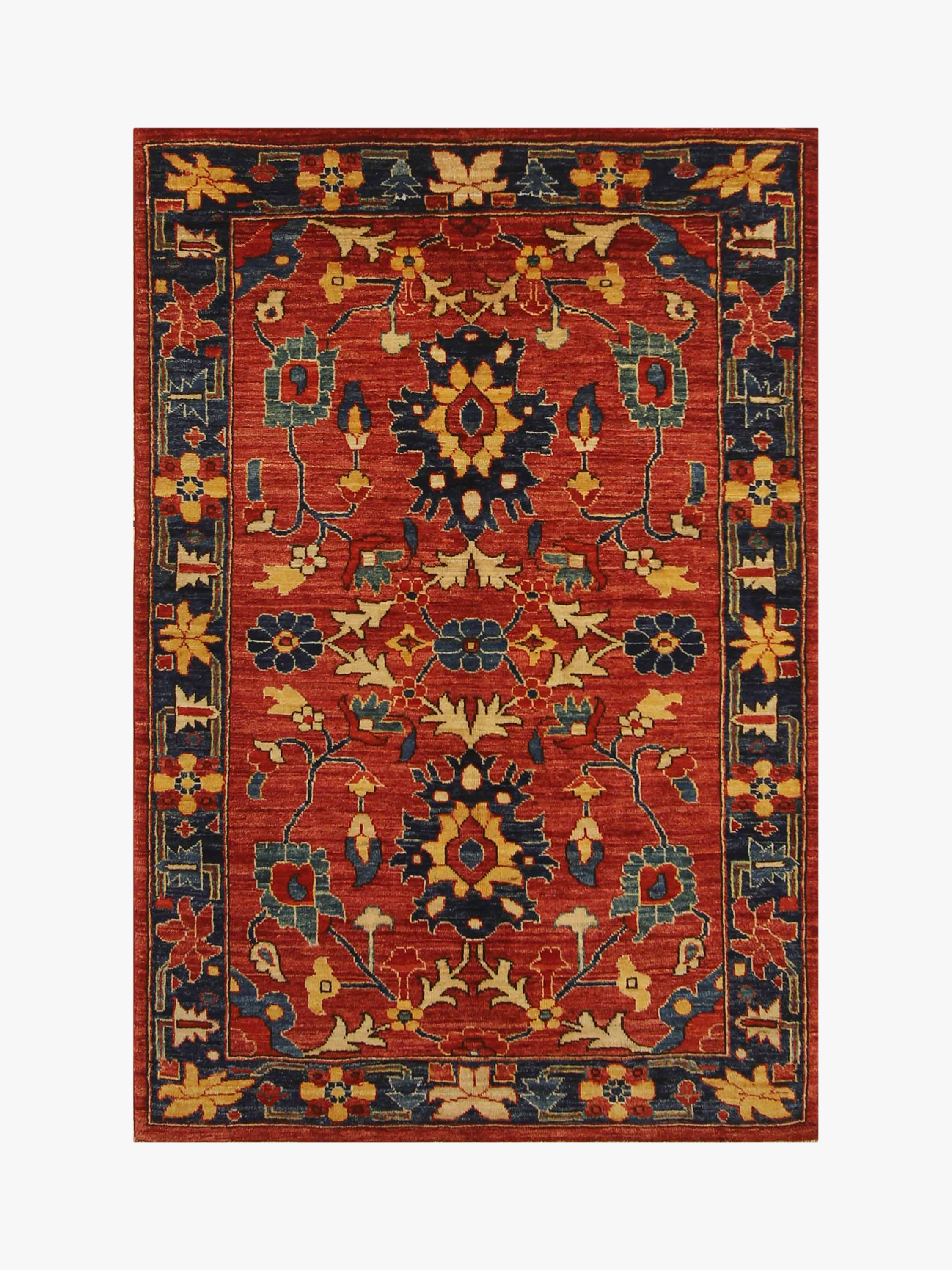 Fine Aryana Red Rug PC 52134 - 1.48m X 0.99m