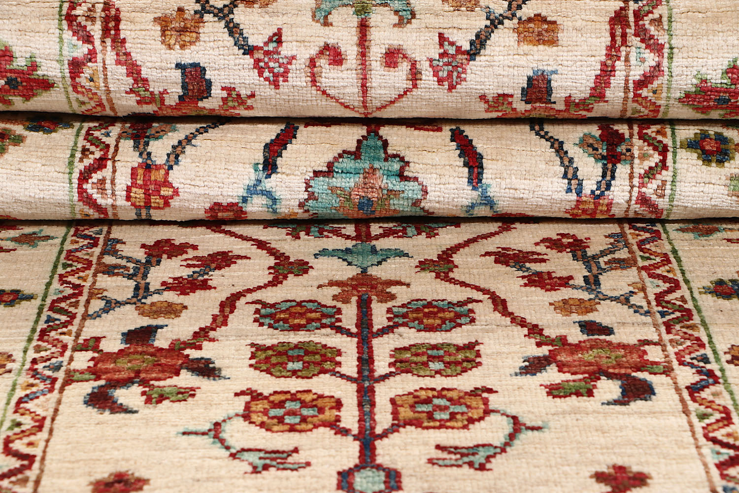 Sultani Ivory Rug PC 55711 - 2.40m X 0.73m