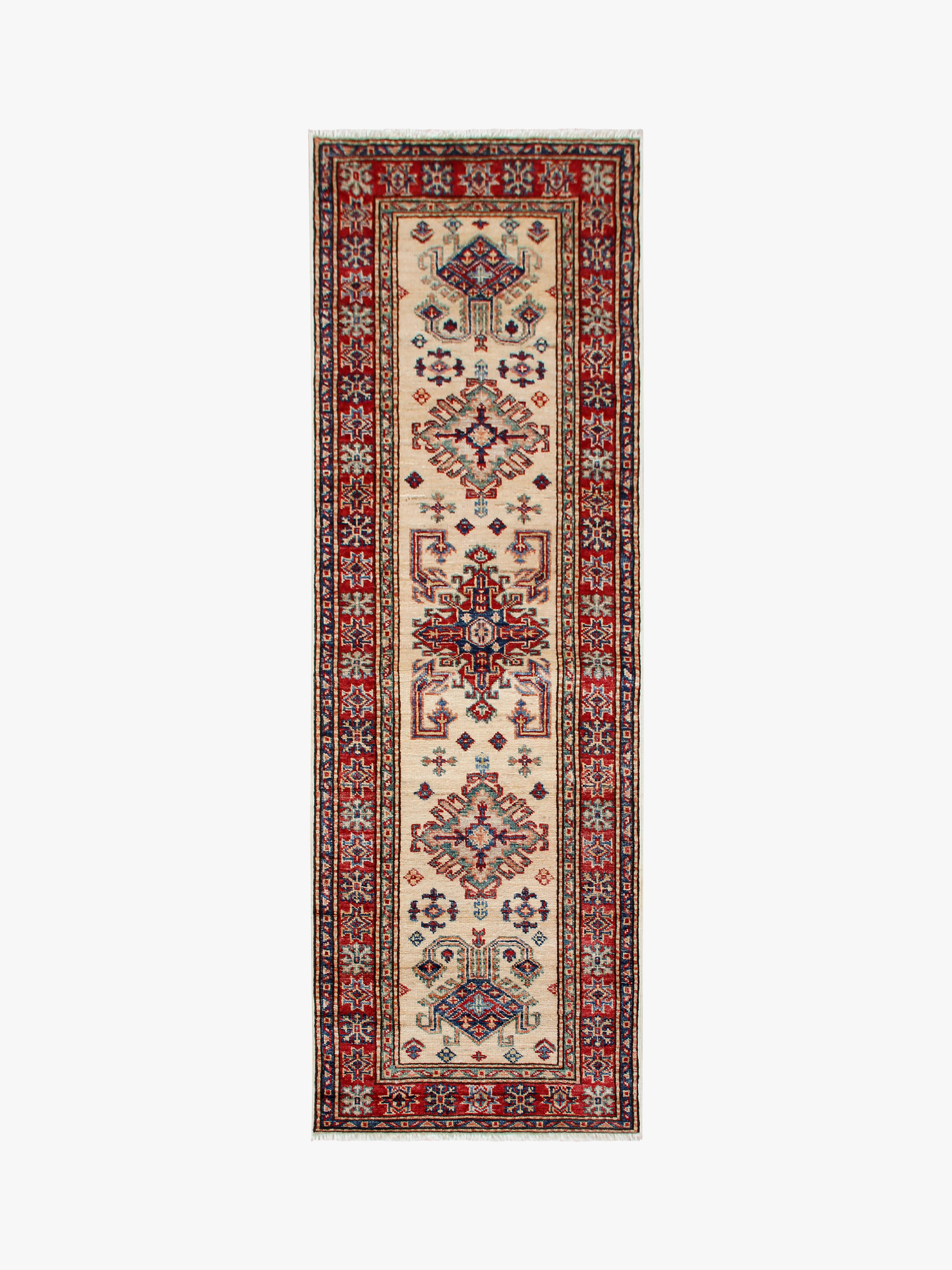 Supreme Kazak Beige Rug PC 51678 - 1.77m X 0.60m