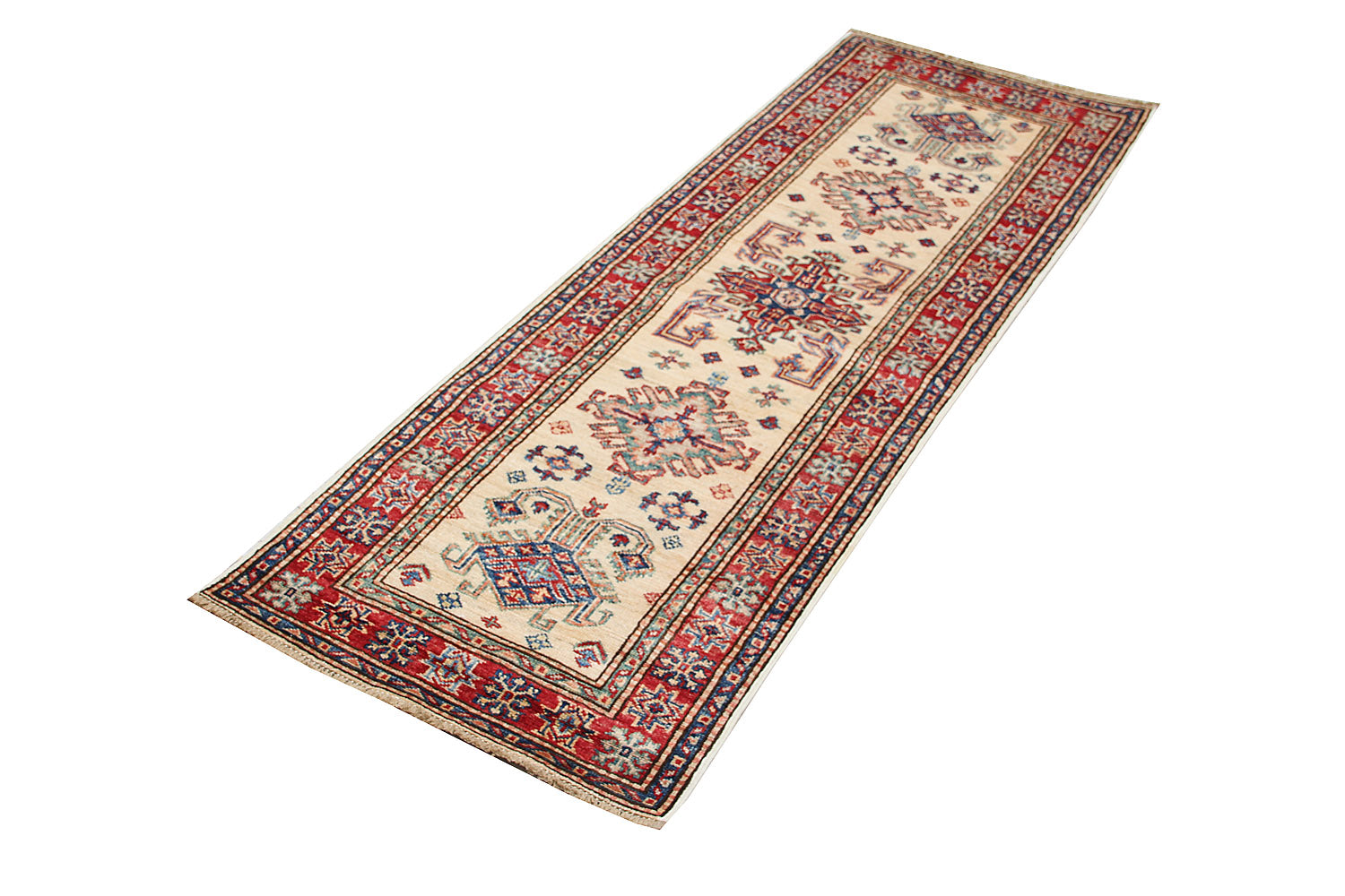 Supreme Kazak Beige Rug PC 51678 - 1.77m X 0.60m