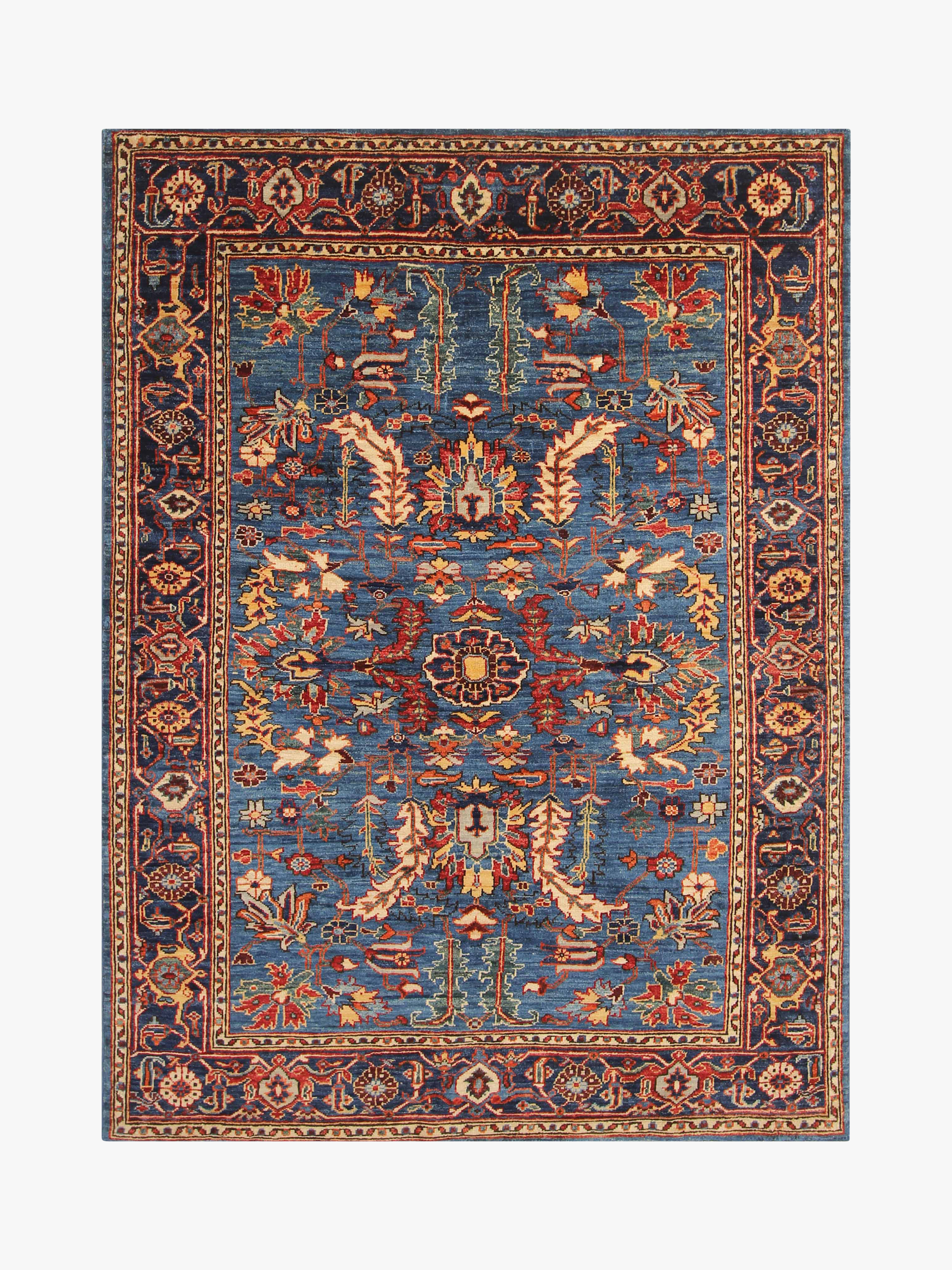 Fine Aryana Blue Rug PC 53053 - 2.00m X 1.45m