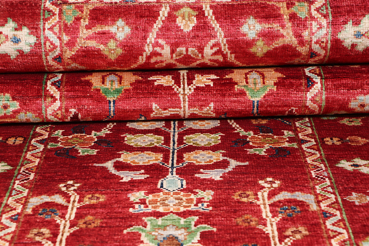Sultani Red Rug PC 55713 - 2.36m X 0.73m