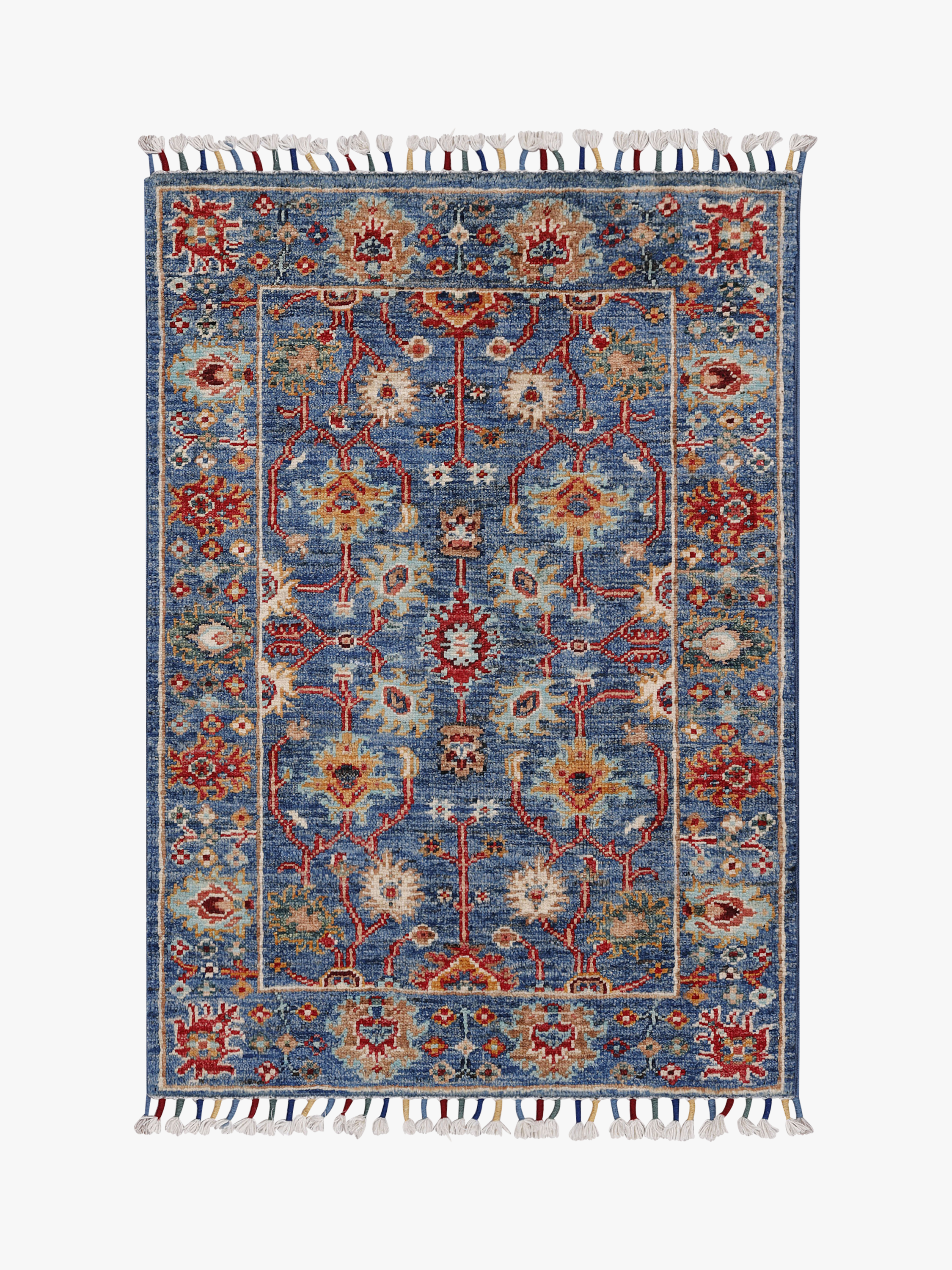 Sultani Blue Rug PC 56766 - 0.90m X 0.64m
