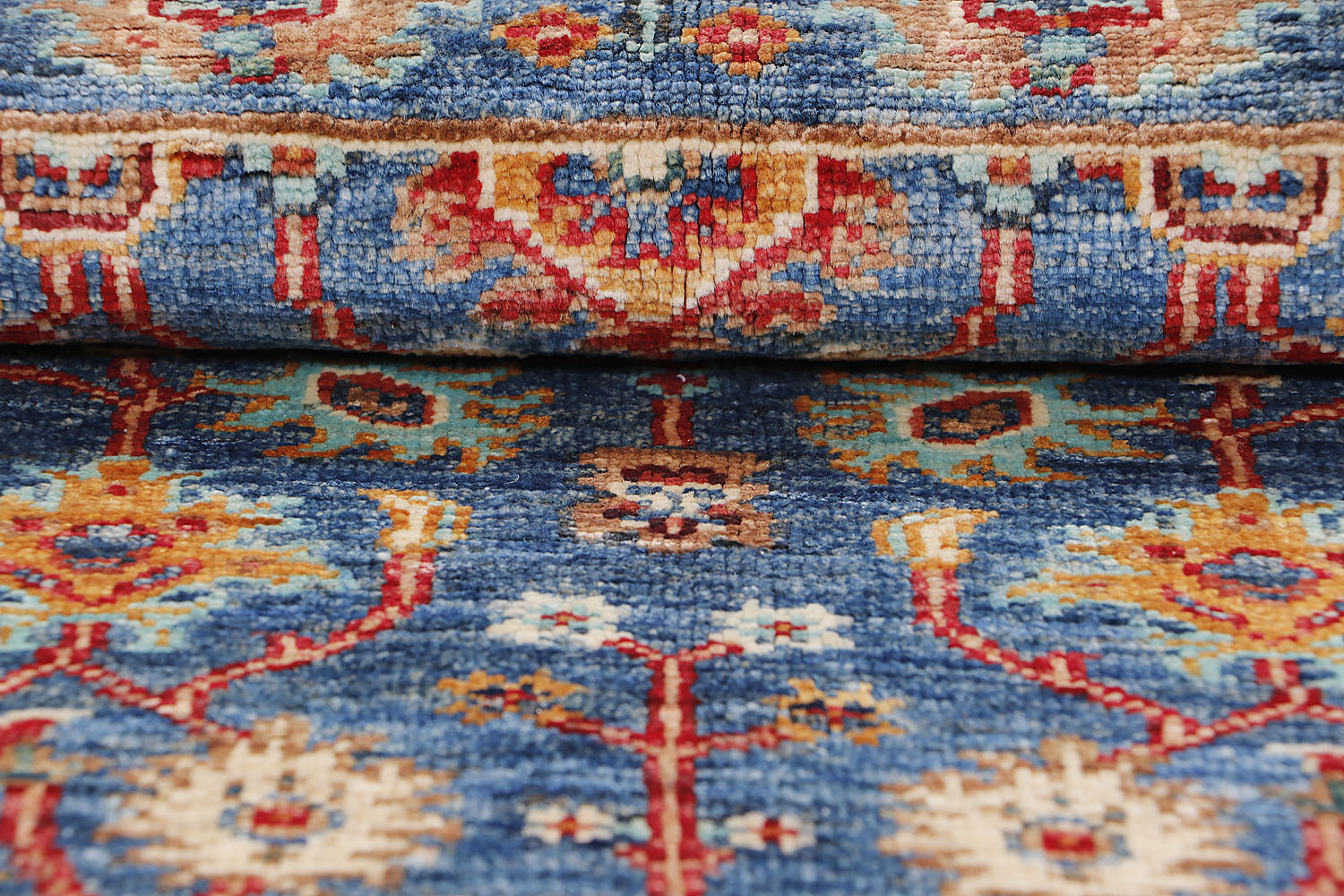 Sultani Blue Rug PC 56772 - 0.90m X 0.63m