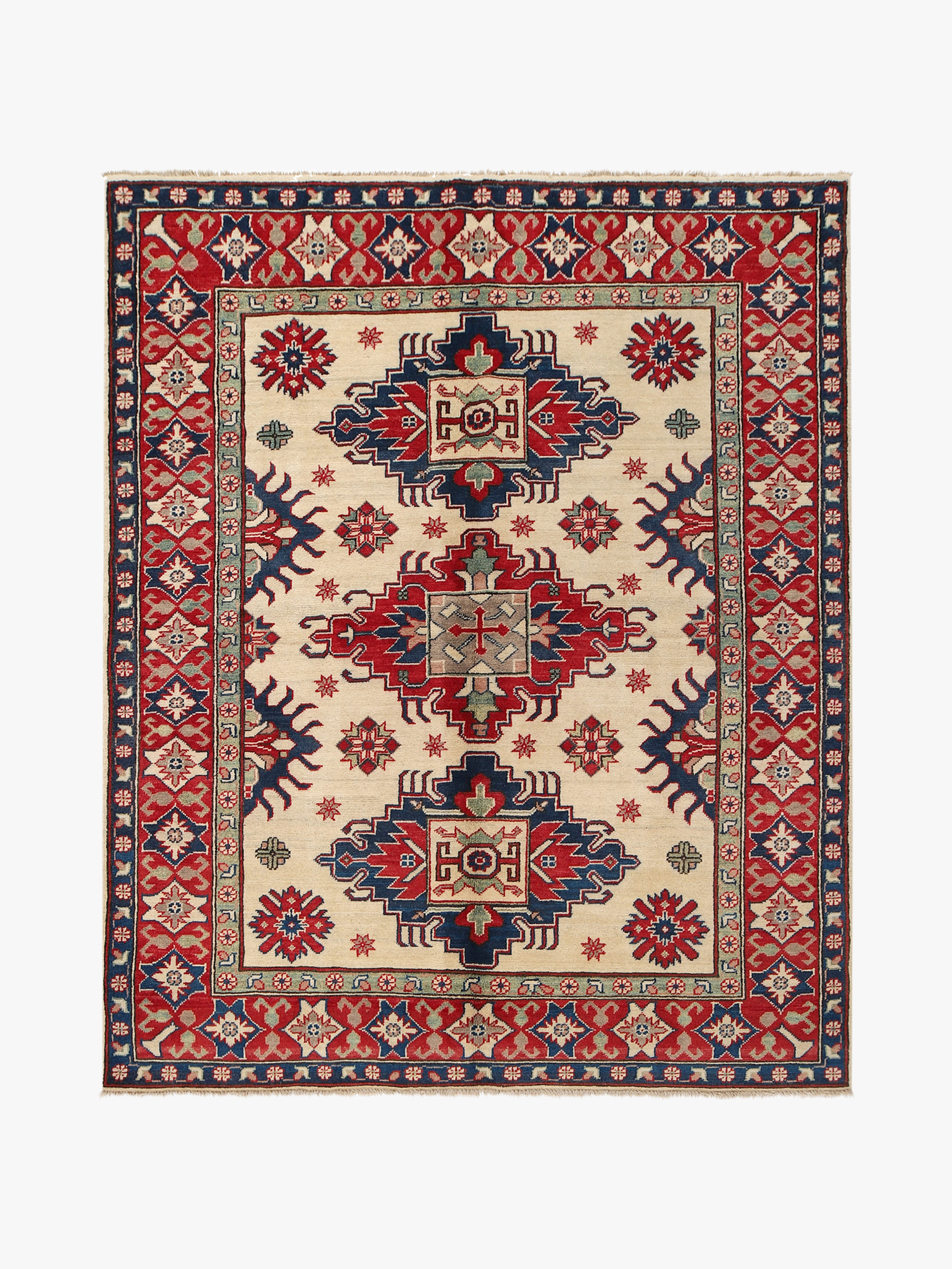 Kazak Beige Rug PC 52321 - 1.93m X 1.51m
