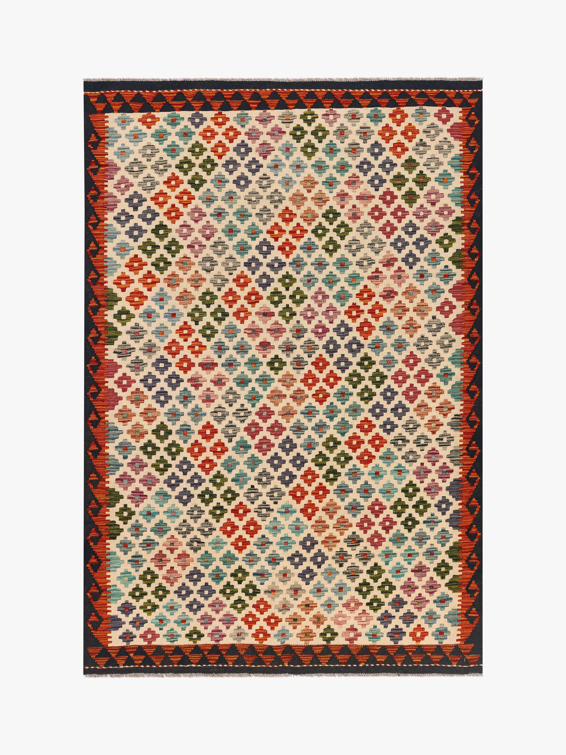 Kelim Multi Rug PC 55974 - 1.96m X 1.30m