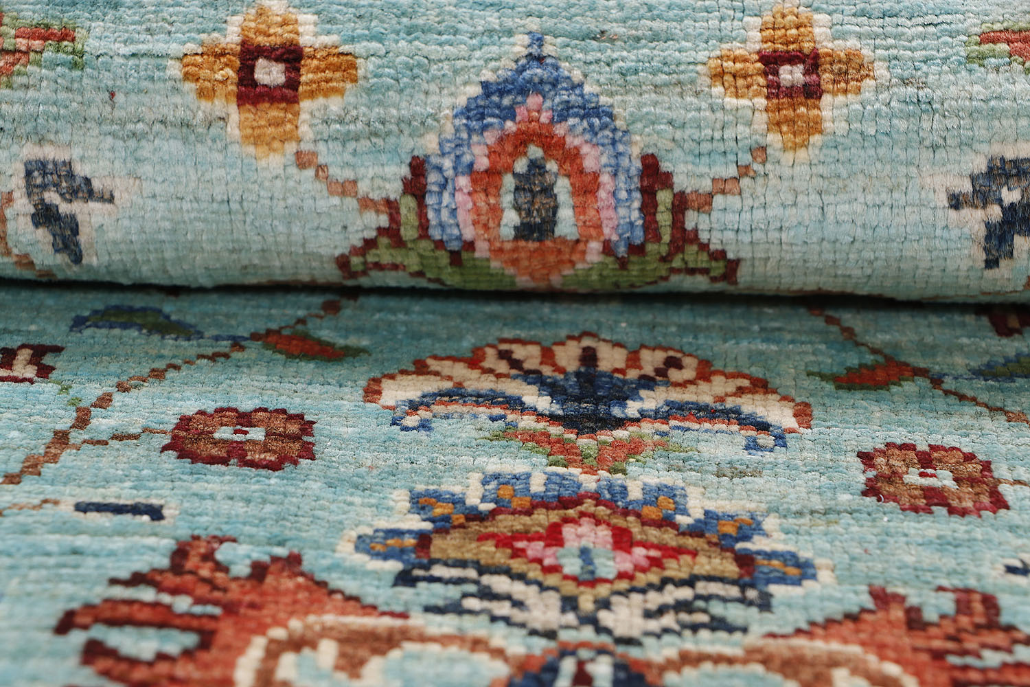 Sultani Aqua Rug PC 56693 - 0.92m X 0.62m