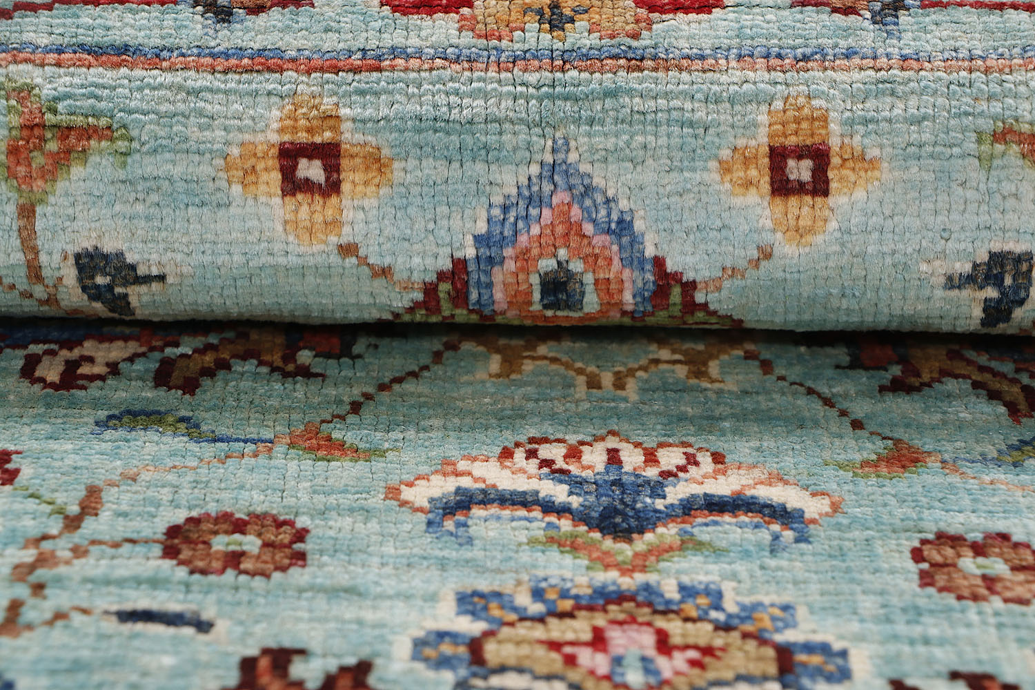 Sultani Aqua Rug PC 56694 - 0.93m X 0.62m
