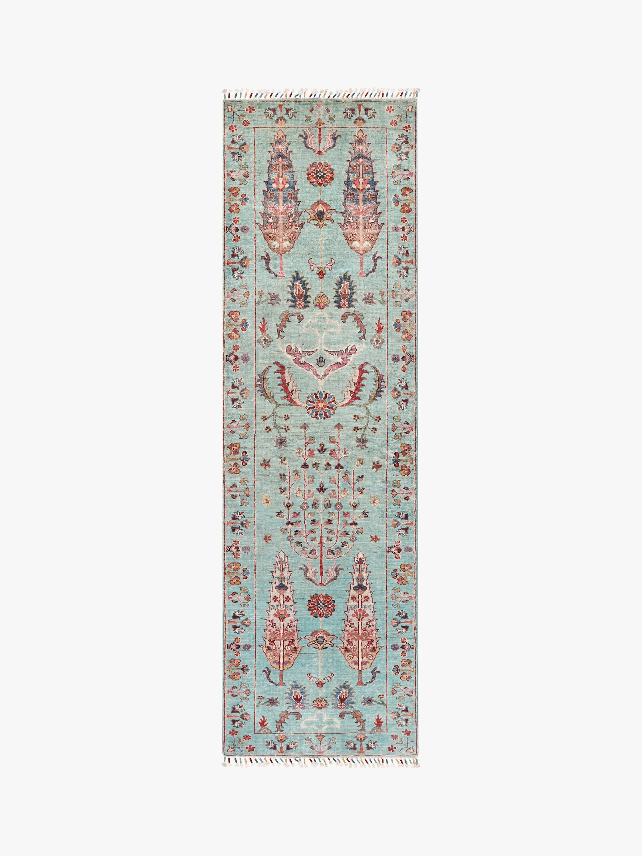 Pictorial Aqua Rug PC 55778 - 2.5m X 0.74m