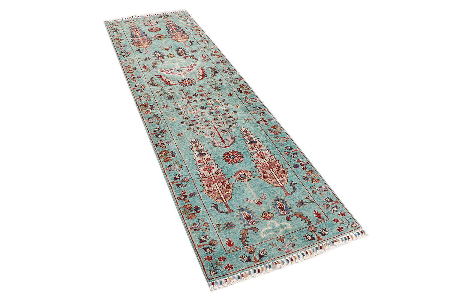 Pictorial Aqua Rug PC 55778 - 2.5m X 0.74m