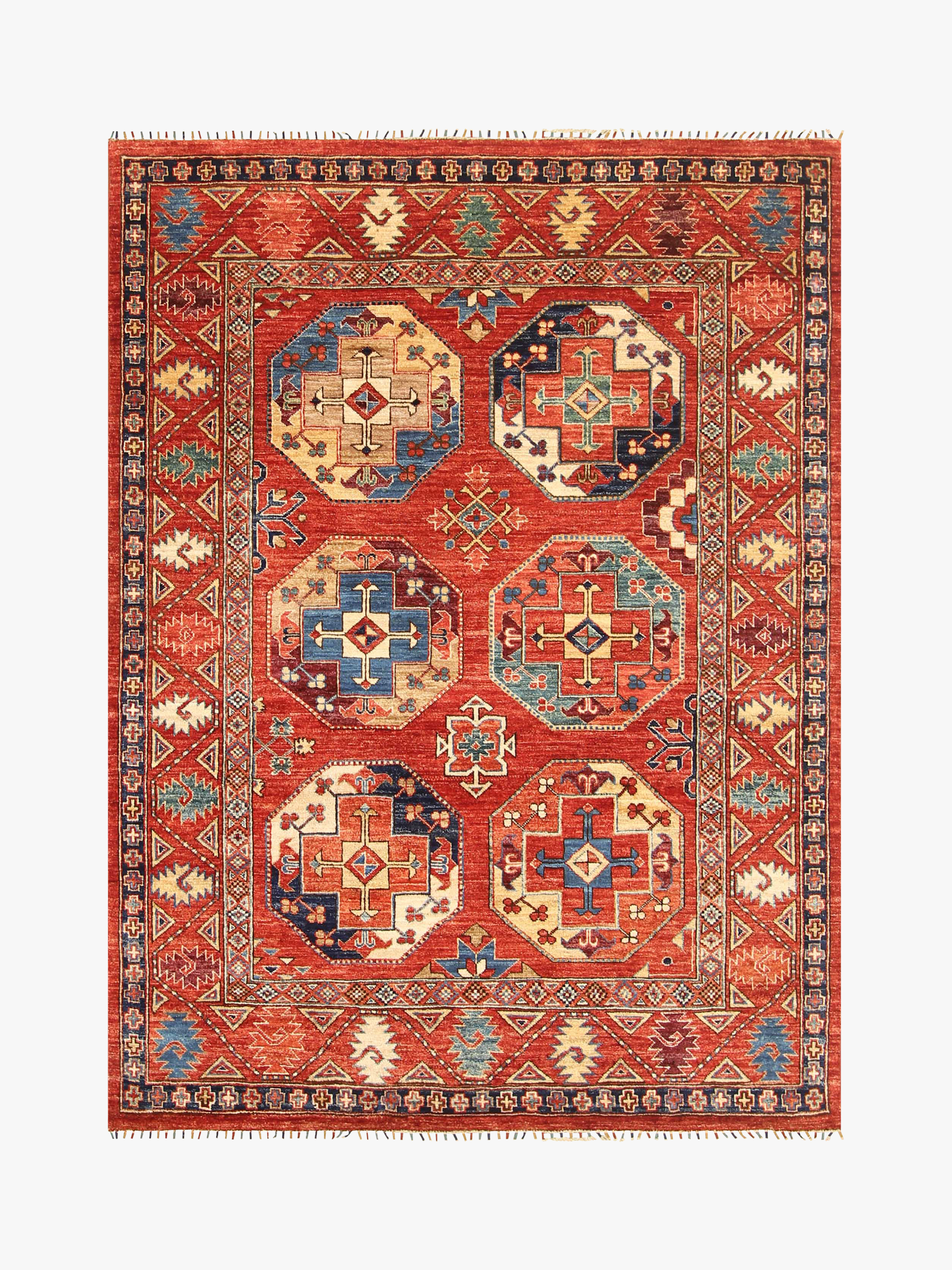 Ersari Red Rug PC 54823 - 2.01m X 1.43m