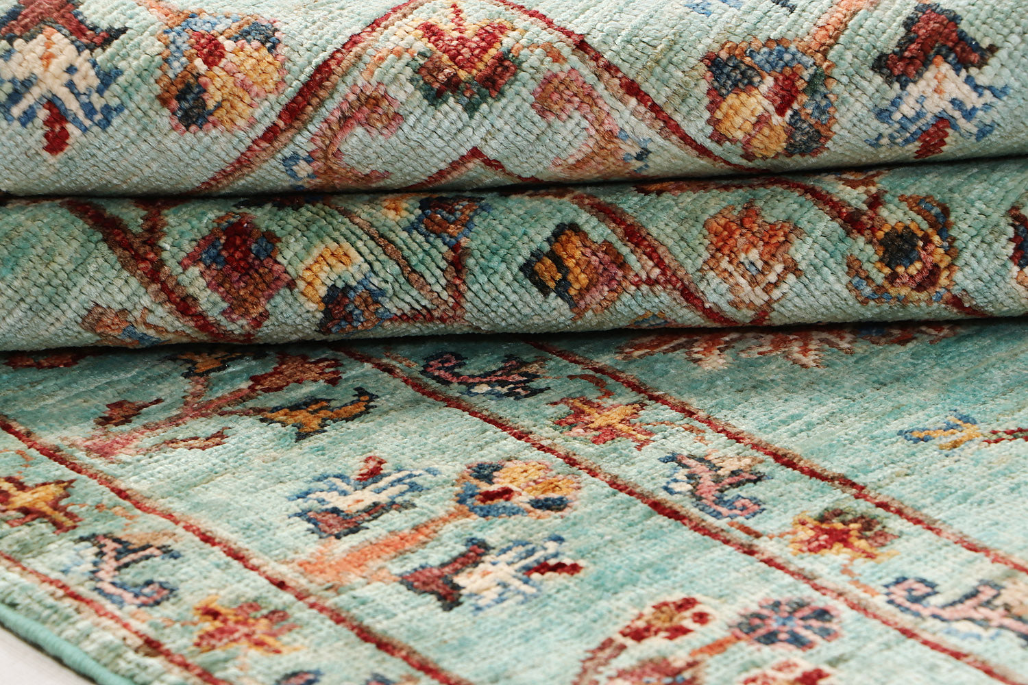 Pictorial Aqua Rug PC 55729 - 1.89m X 1.23m