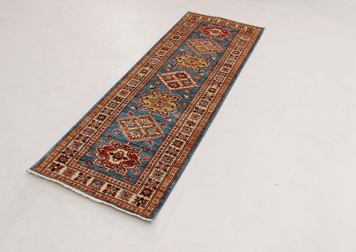 Supreme Kazak Blue Rug PC 54578 - 1.82m X 0.62m