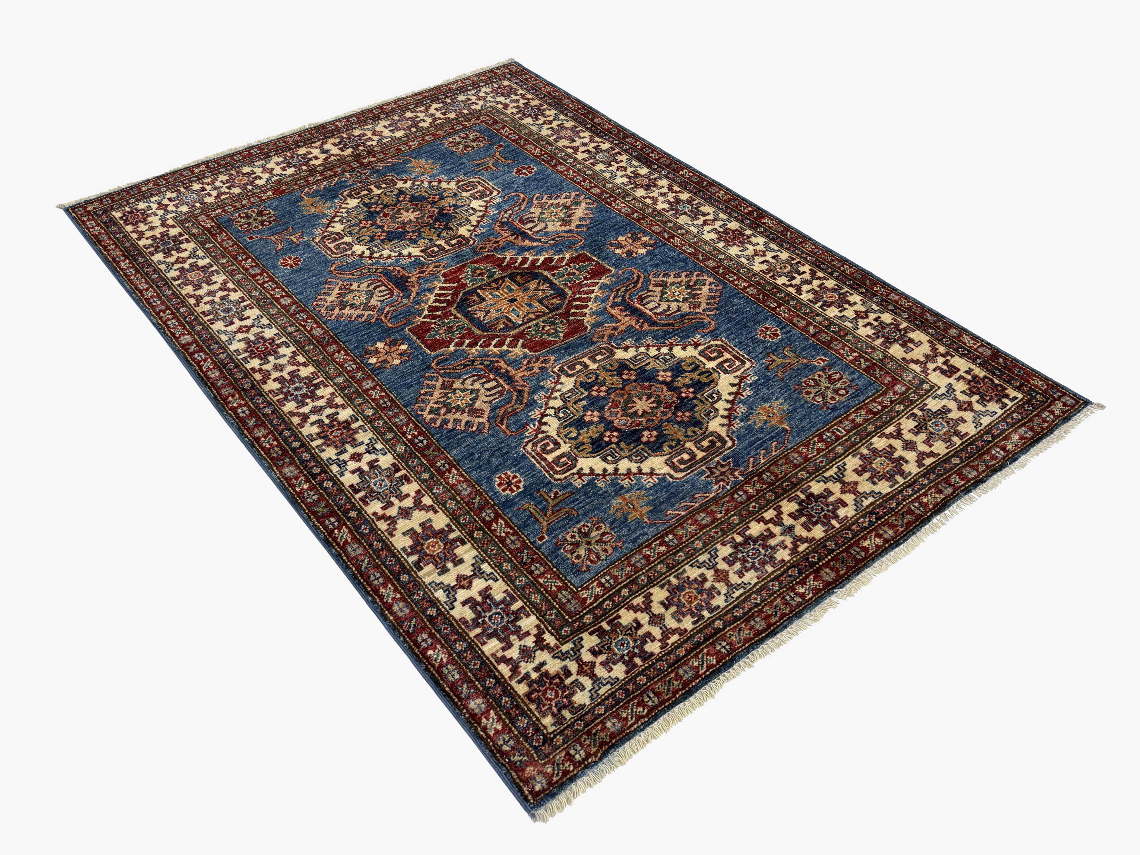 Supreme Kazak Blue Rug PC 57421 - 1.85m X 1.25m