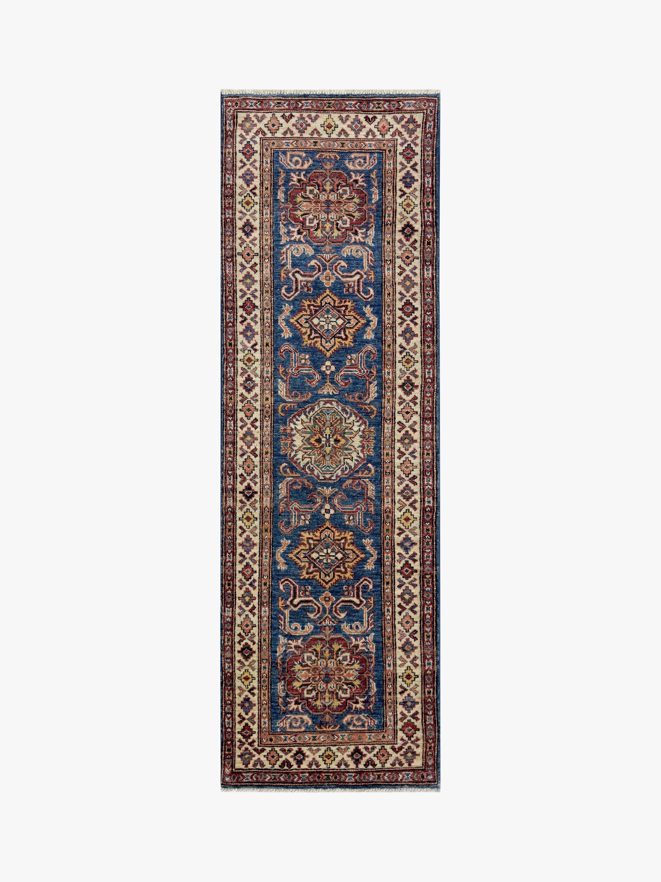 Supreme Kazak Blue Rug PC 57422 - 1.84m X 0.61m