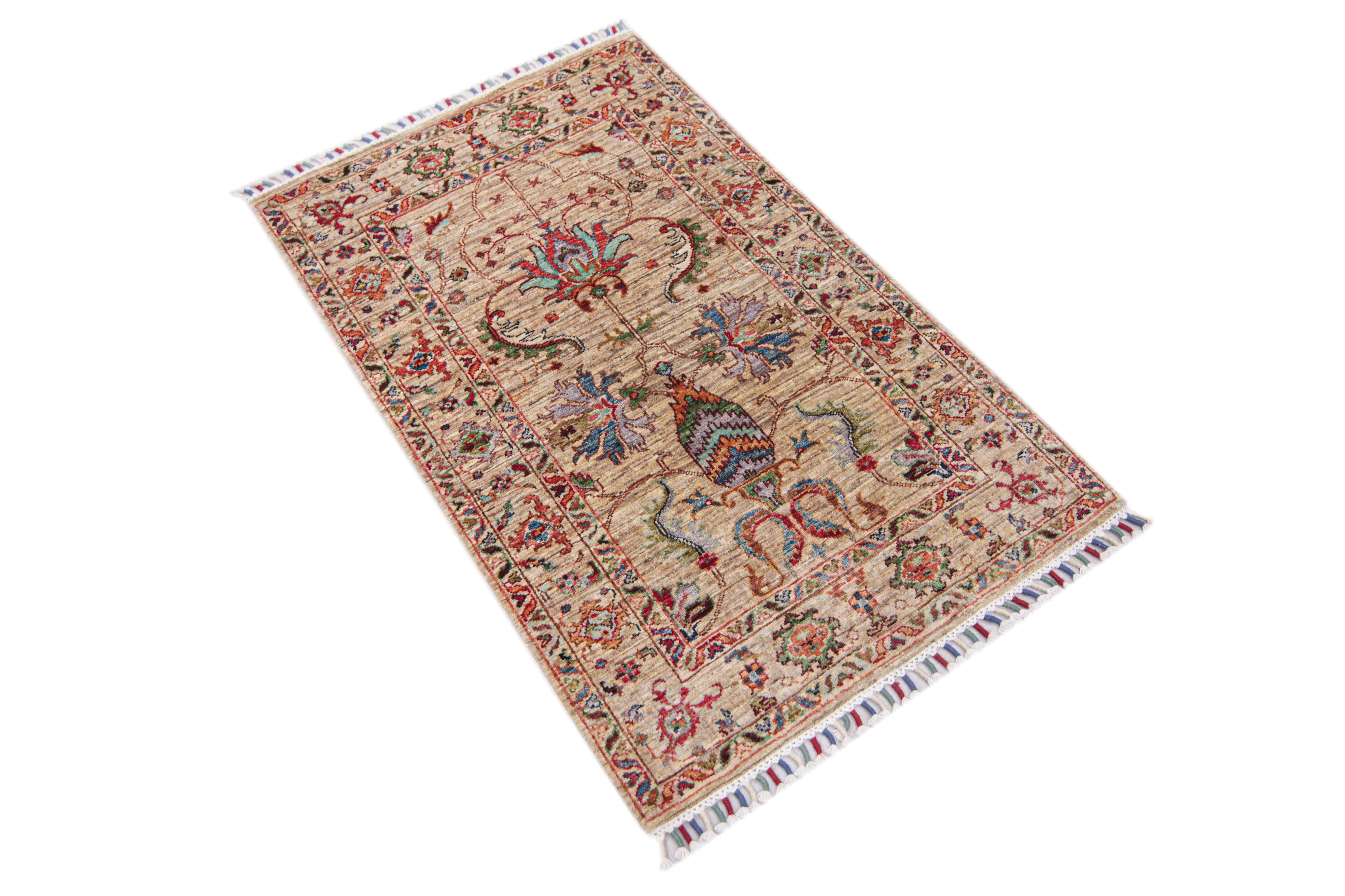 Sultani Natural Rug PC 57476 - 1.23m X 0.77m