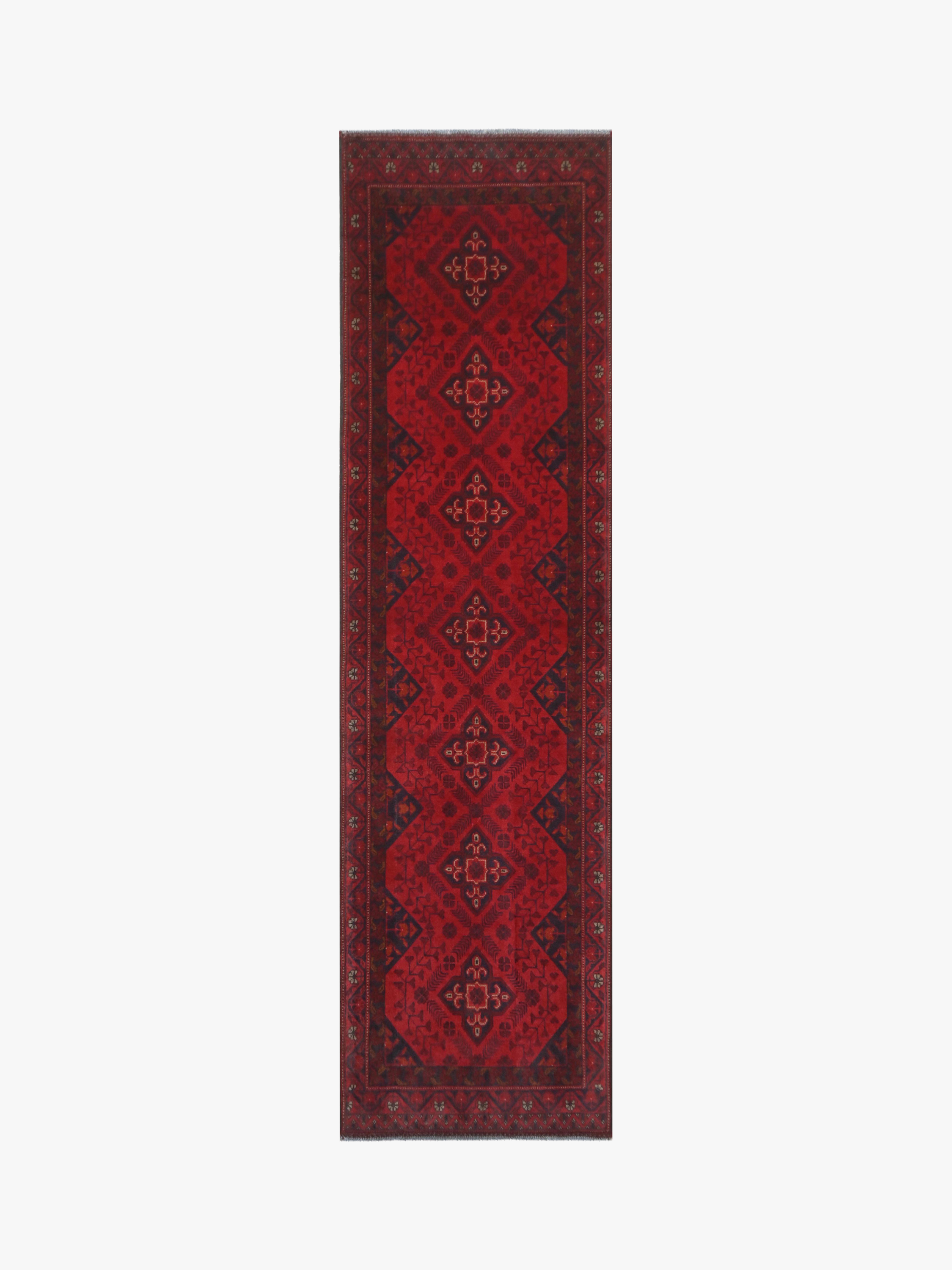 Khal Mohammadi Red Rug PC 57753 - 2.94m X 0.82m