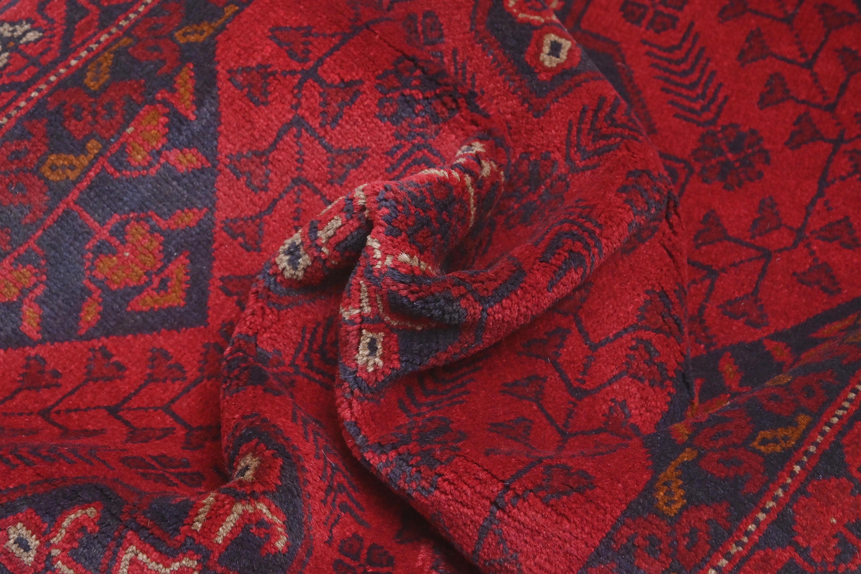 Khal Mohammadi Red Rug PC 57753 - 2.94m X 0.82m