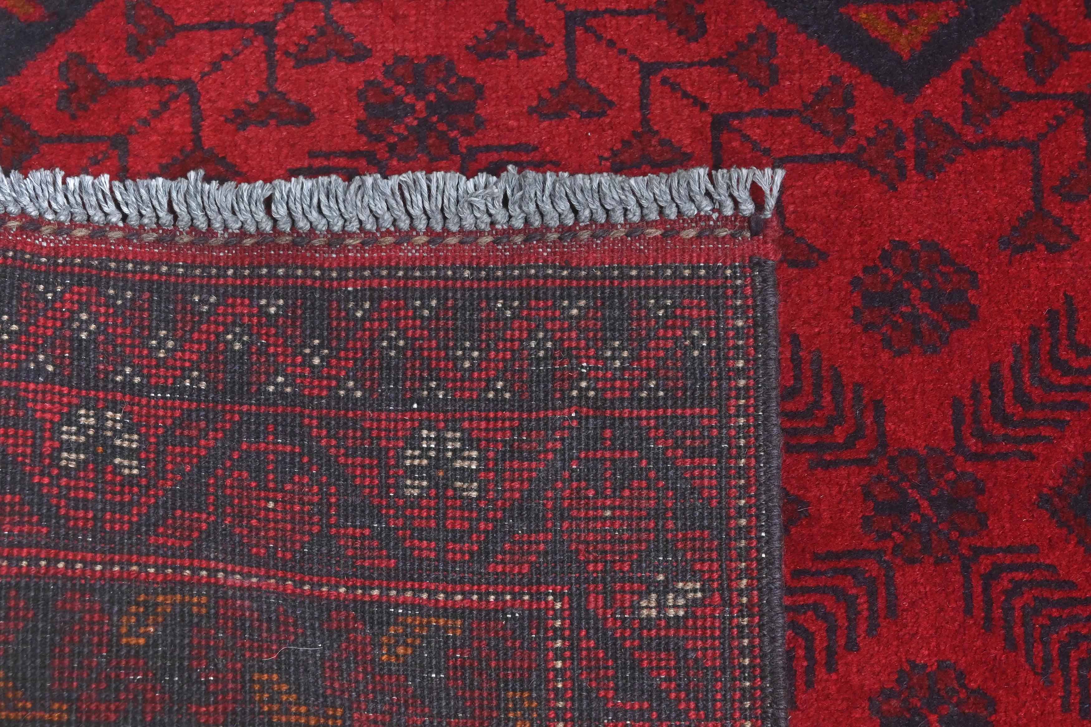 Khal Mohammadi Red Rug PC 57753 - 2.94m X 0.82m