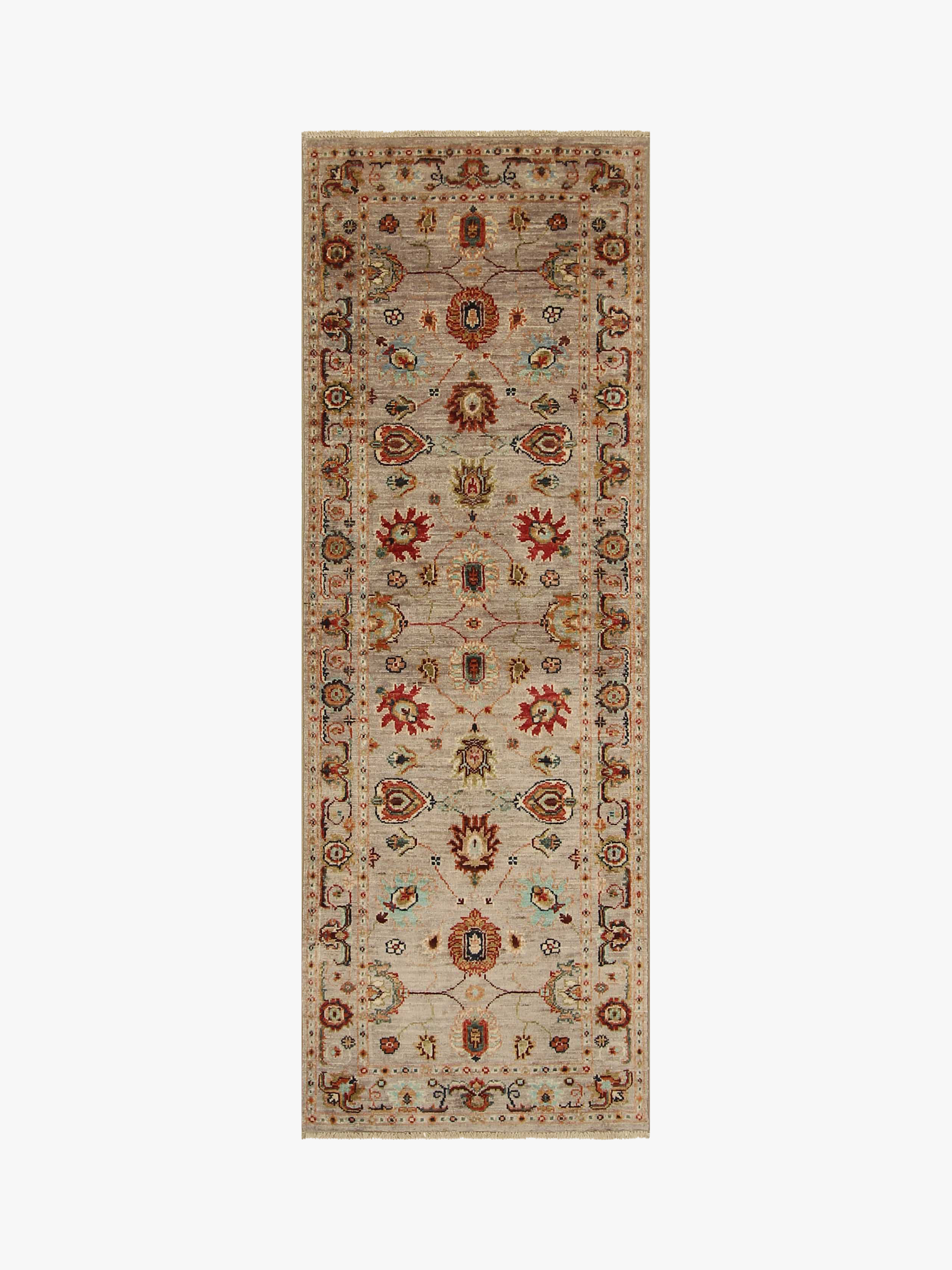Sultani Grey Rug PC 53252 - 1.78m X 0.62m